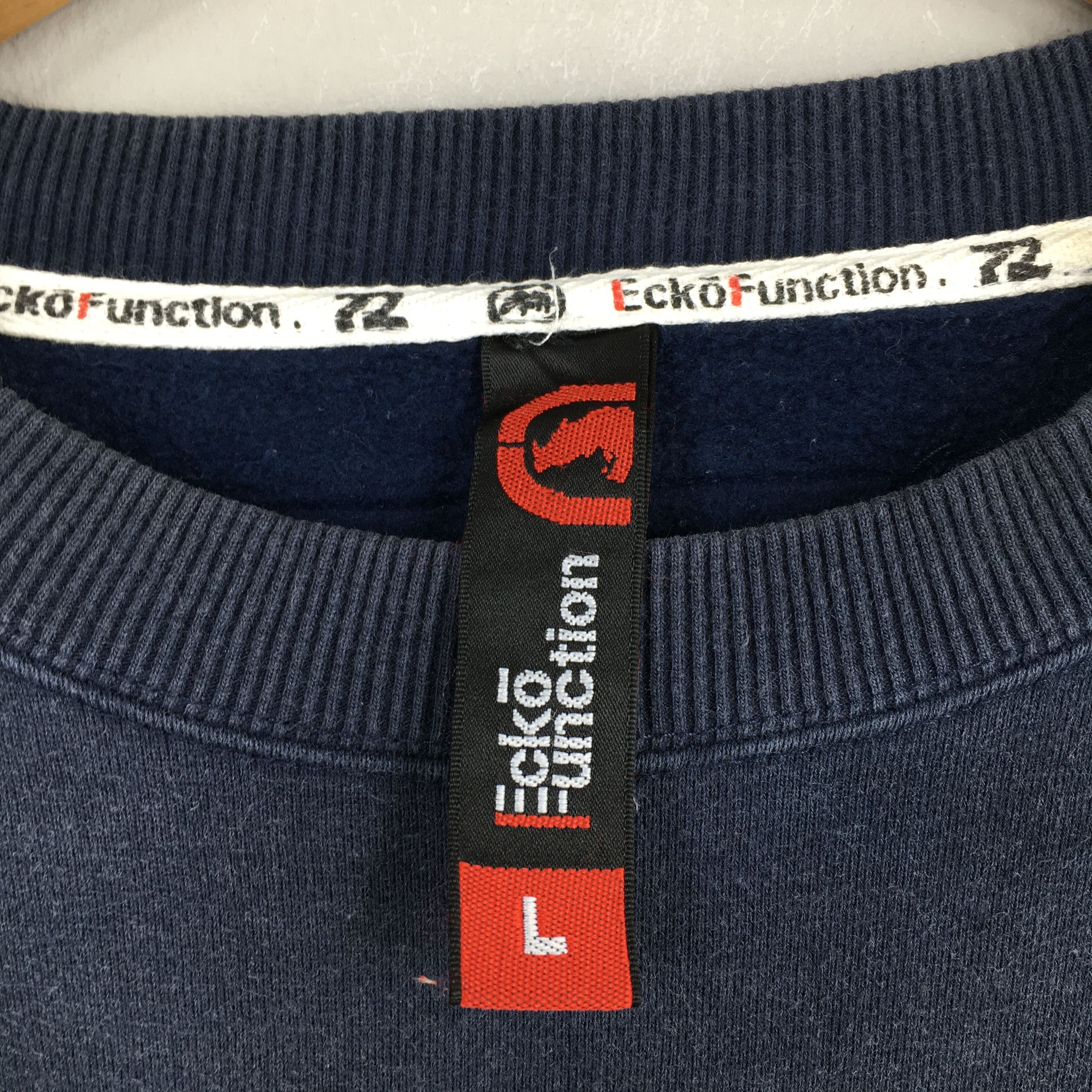Ecko Unltd. Vintage Ecko Function Blue Sweatshirt Large Size US L / EU 52-54 / 3 - 5 Thumbnail