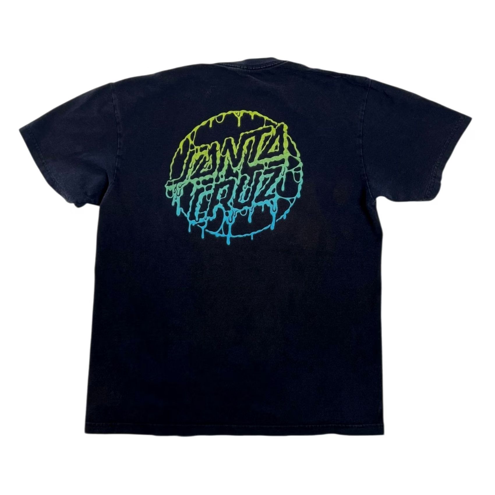 Vintage VINTAGE Santa Cruz T-Shirt Black Size M Logo 90s Slime Gooey Graphic Print Crew Neck Short Sleeve Men Size US M / EU 48-50 / 2 - 2 Thumbnail