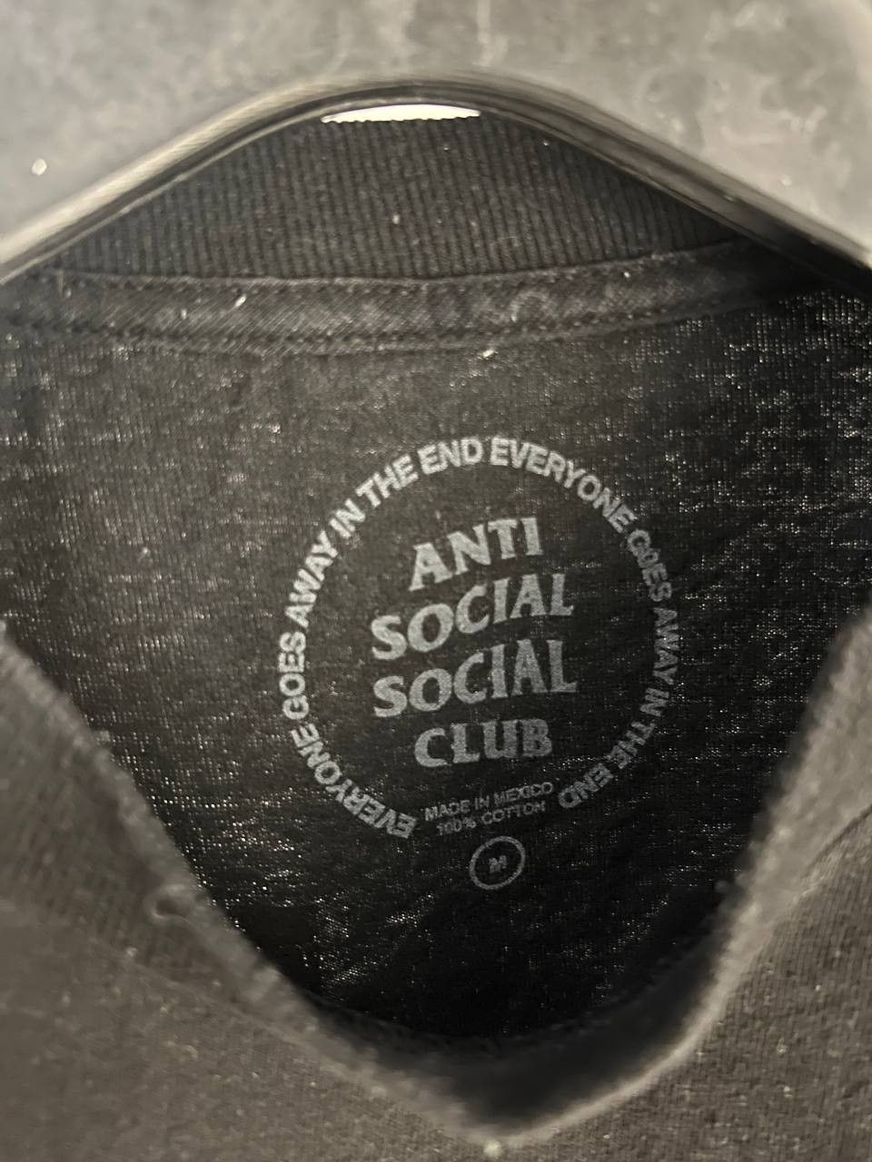 Anti Social Social Club VINTAGE ANTI SOCIAL SOCIAL CLUB DUBLE PRINTED T-SHIRT Y2K Size US M / EU 48-50 / 2 - 6 Thumbnail