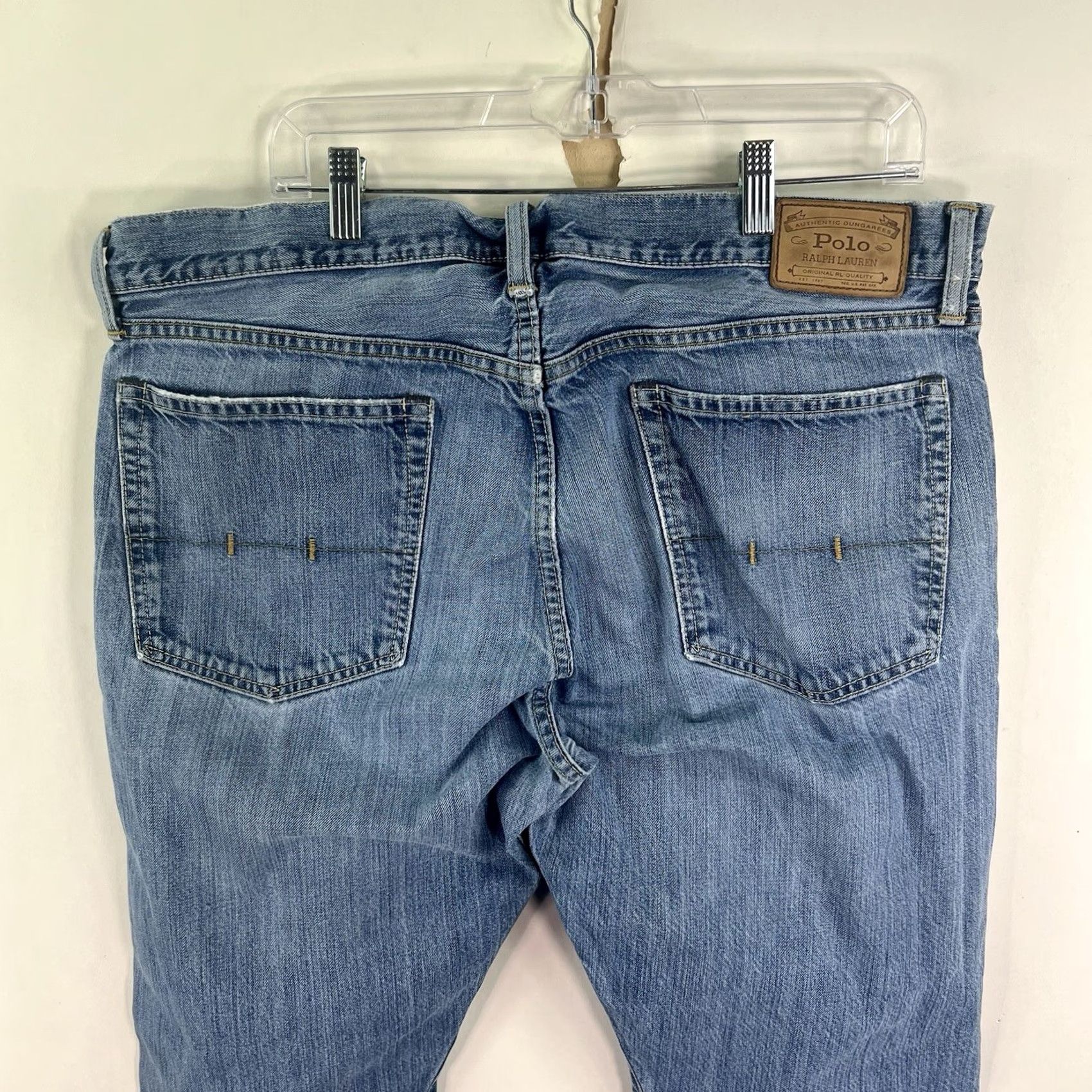 Polo Ralph Lauren Polo Ralph Lauren Original Straight Denim Jeans Mens Size 36 X32 Blue Size US M / EU 48-50 / 2 - 7 Thumbnail