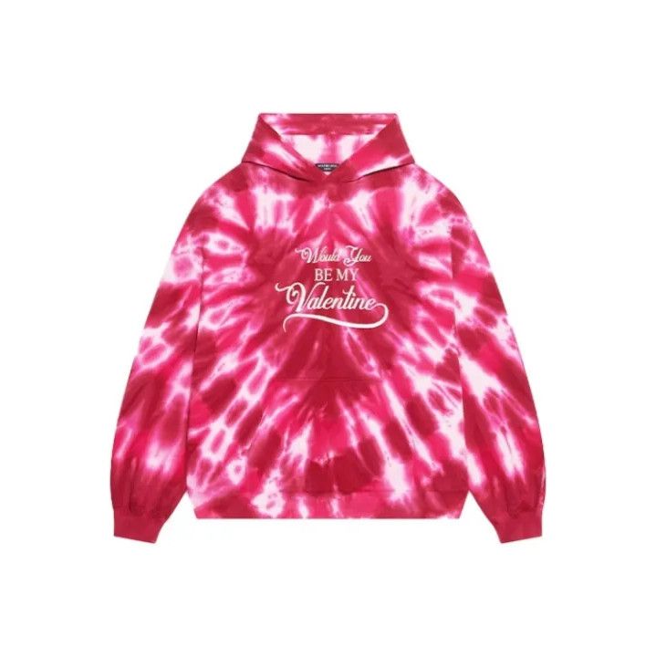 Balenciaga Balenciaga Valentine's Tie-Dye Hoodie Size US M / EU 48-50 / 2 - 1 Thumbnail