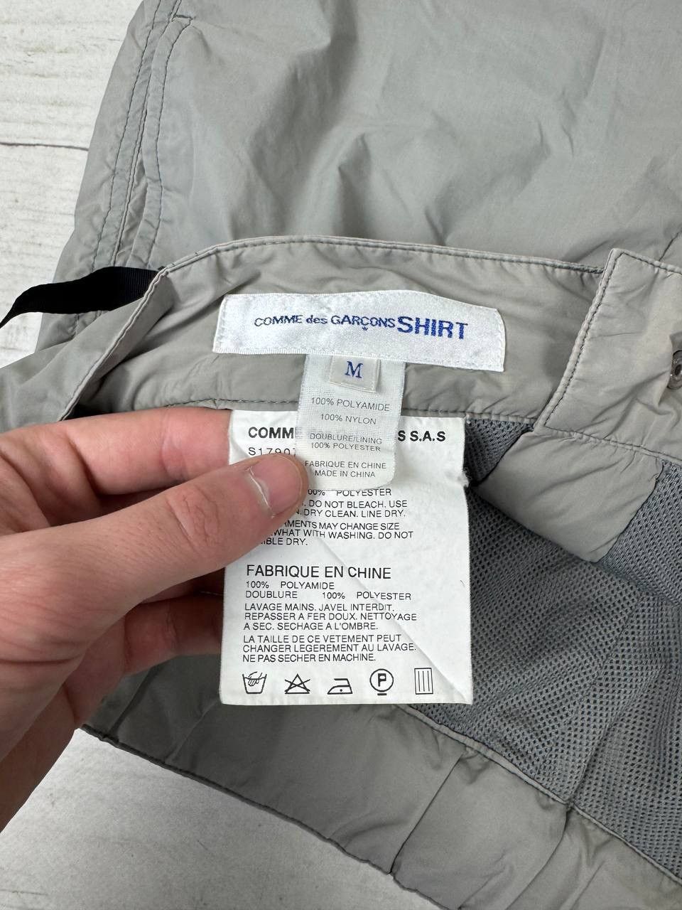 Comme des Garcons SHIRT COMME Des GARCONS Shirt CDG Nylon Shorts Y2K Size US 32 / EU 48 - 7 Thumbnail