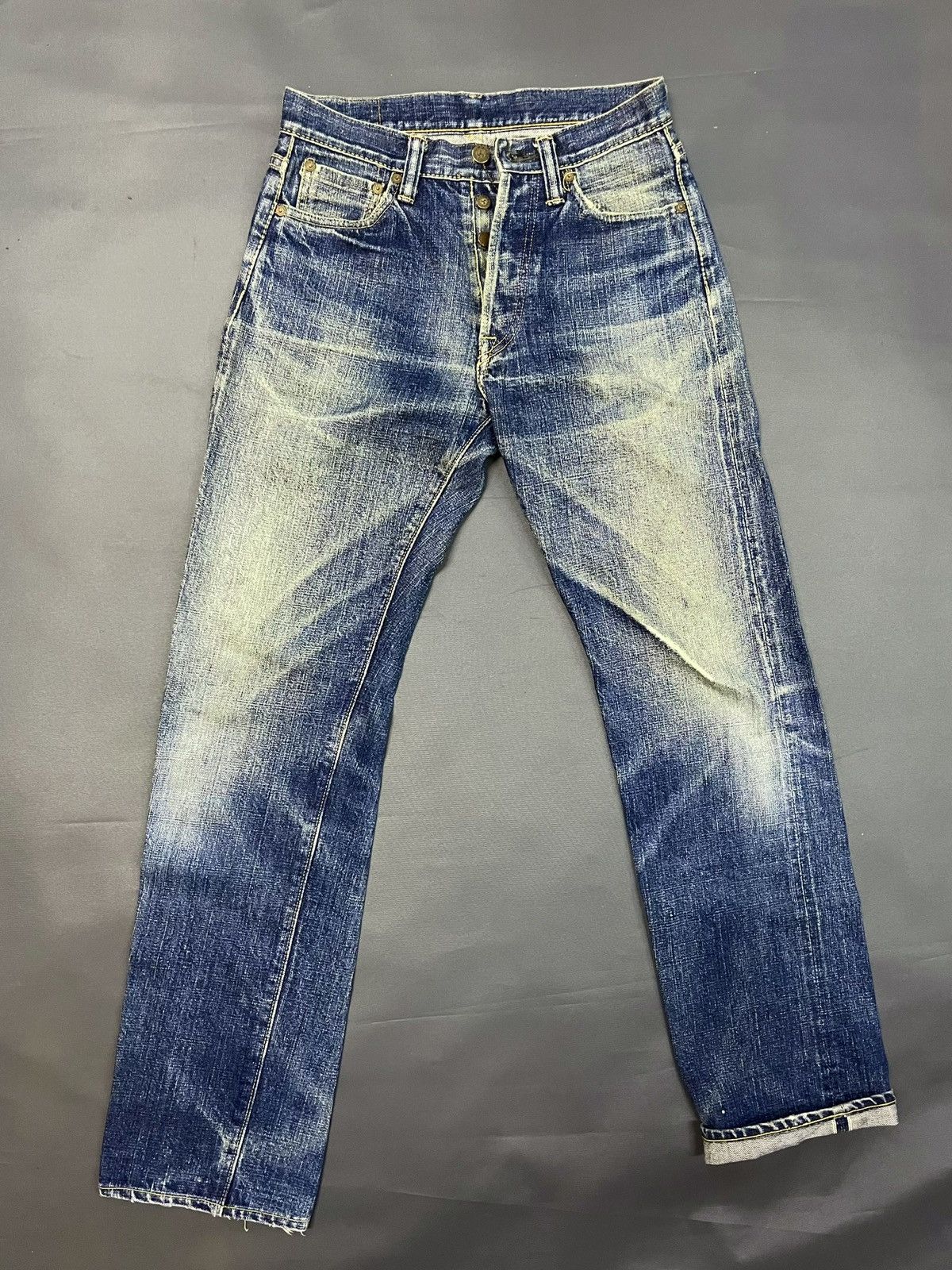 Samurai Jeans RARE SAMURAI LOT #09 15th ANNIVERSARY SELVEDGE JEANS Size US 30 / EU 46 - 3 Thumbnail