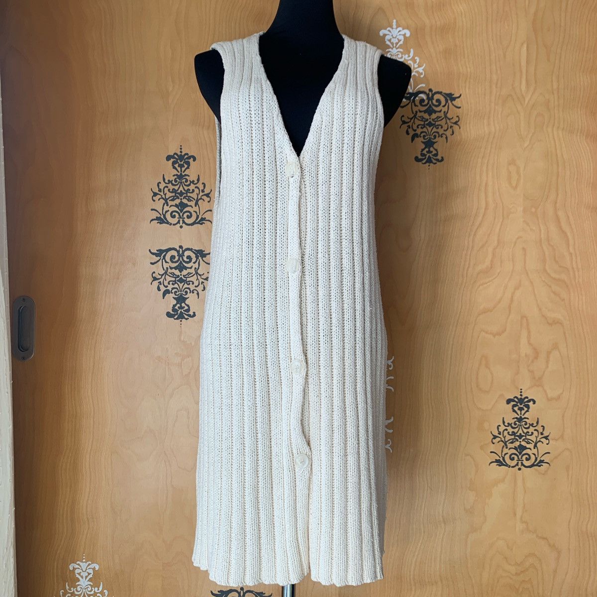 Club Monaco Rare Vintage 90s Club Monaco Long Sleeveless Knit Vest Size M / US 6-8 / IT 42-44 - 7 Thumbnail