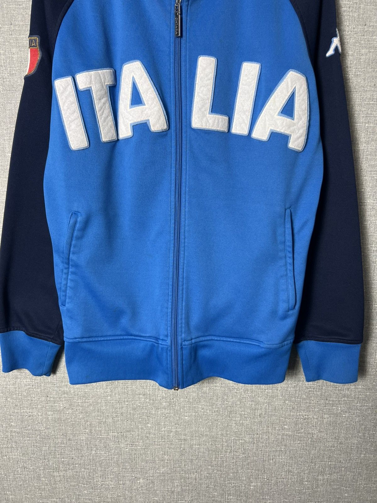 Kappa Vintage 2002 Kappa Italia Big Logo Football Track Top Jacket Size US L / EU 52-54 / 3 - 8 Thumbnail