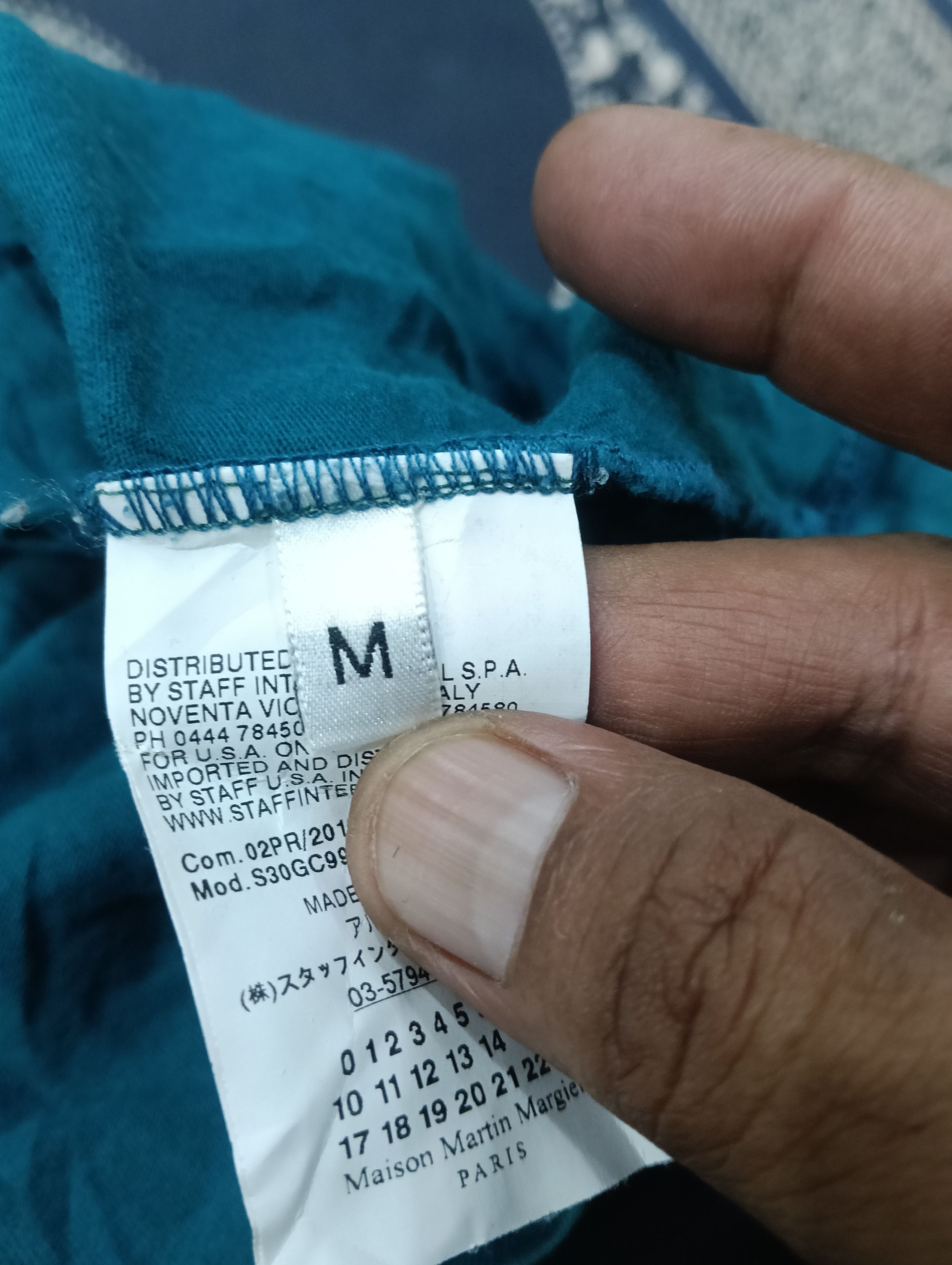Maison Margiela Maison Margiela V Neck Tee Size US M / EU 48-50 / 2 - 5 Thumbnail
