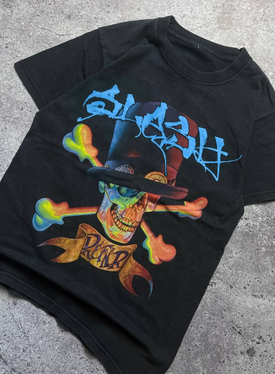 Guns N' Roses × Vintage VINTAGE SLASH GUNS N ROSES TEE 90S Y2K Size US S / EU 44-46 / 1 - 2 Thumbnail