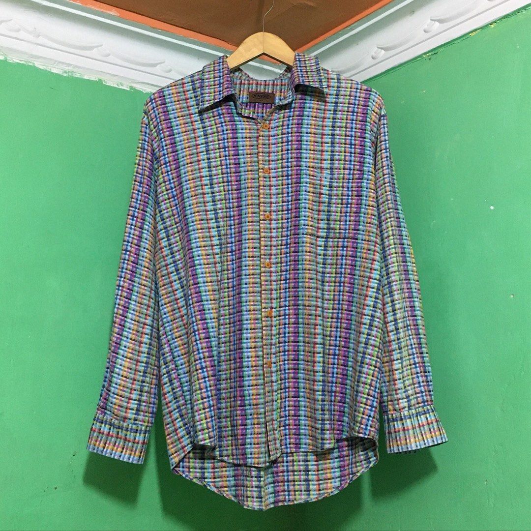 Missoni × Vintage Vintage Missoni long shirt Size US L / EU 52-54 / 3 - 5 Thumbnail