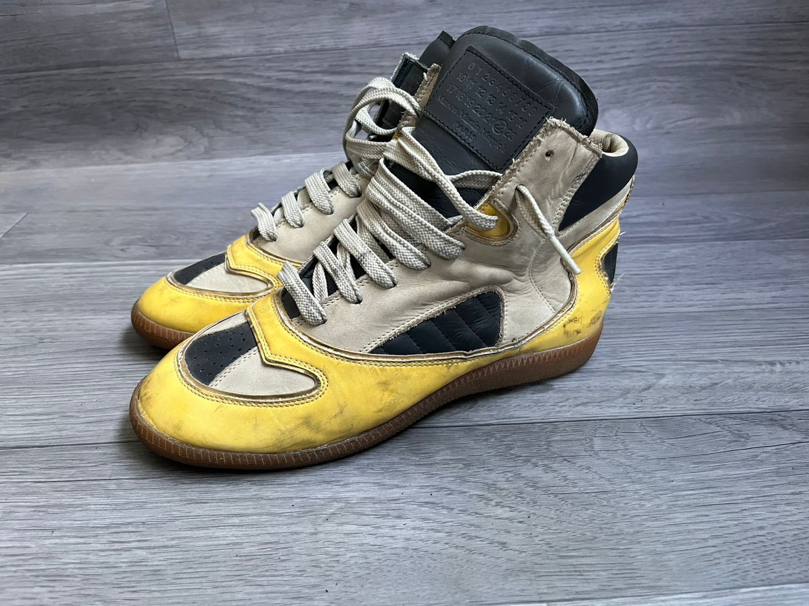 Maison Margiela Maison Margiela FW 12 Replica Hi Top Gat Sneakers Sz 38.5 Size US 8.5 / IT 38.5 - 3 Thumbnail
