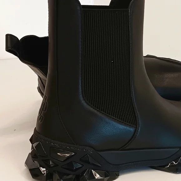 Jimmy Choo Jimmy Choo Men's Diamond X Chelsea Boots - EU43.5/US10.5 Size US 10.5 / EU 43-44 - 8 Thumbnail