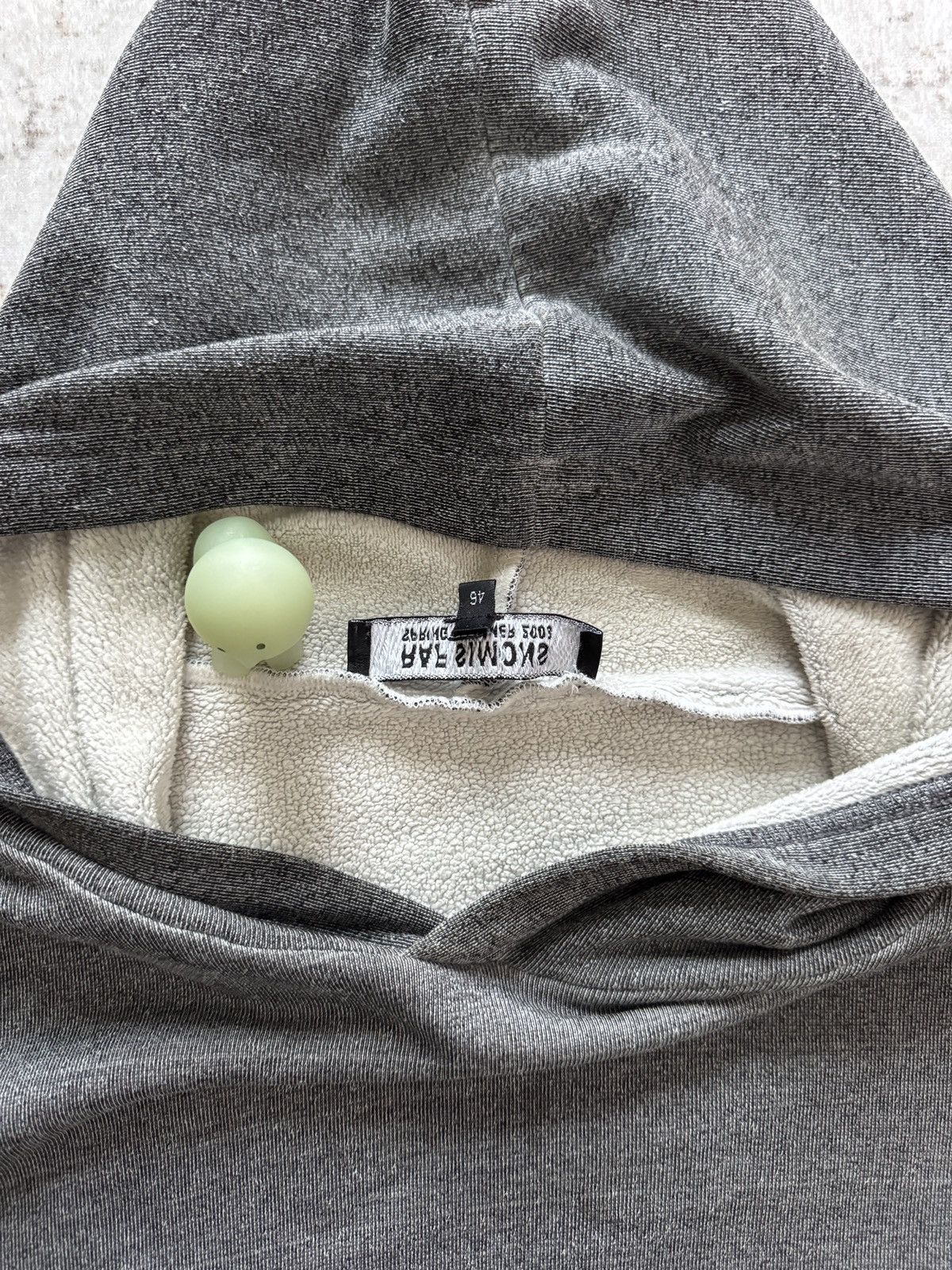 Raf Simons Raf Simons SS03 grey penelope hoodie Size US S / EU 44-46 / 1 - 4 Thumbnail