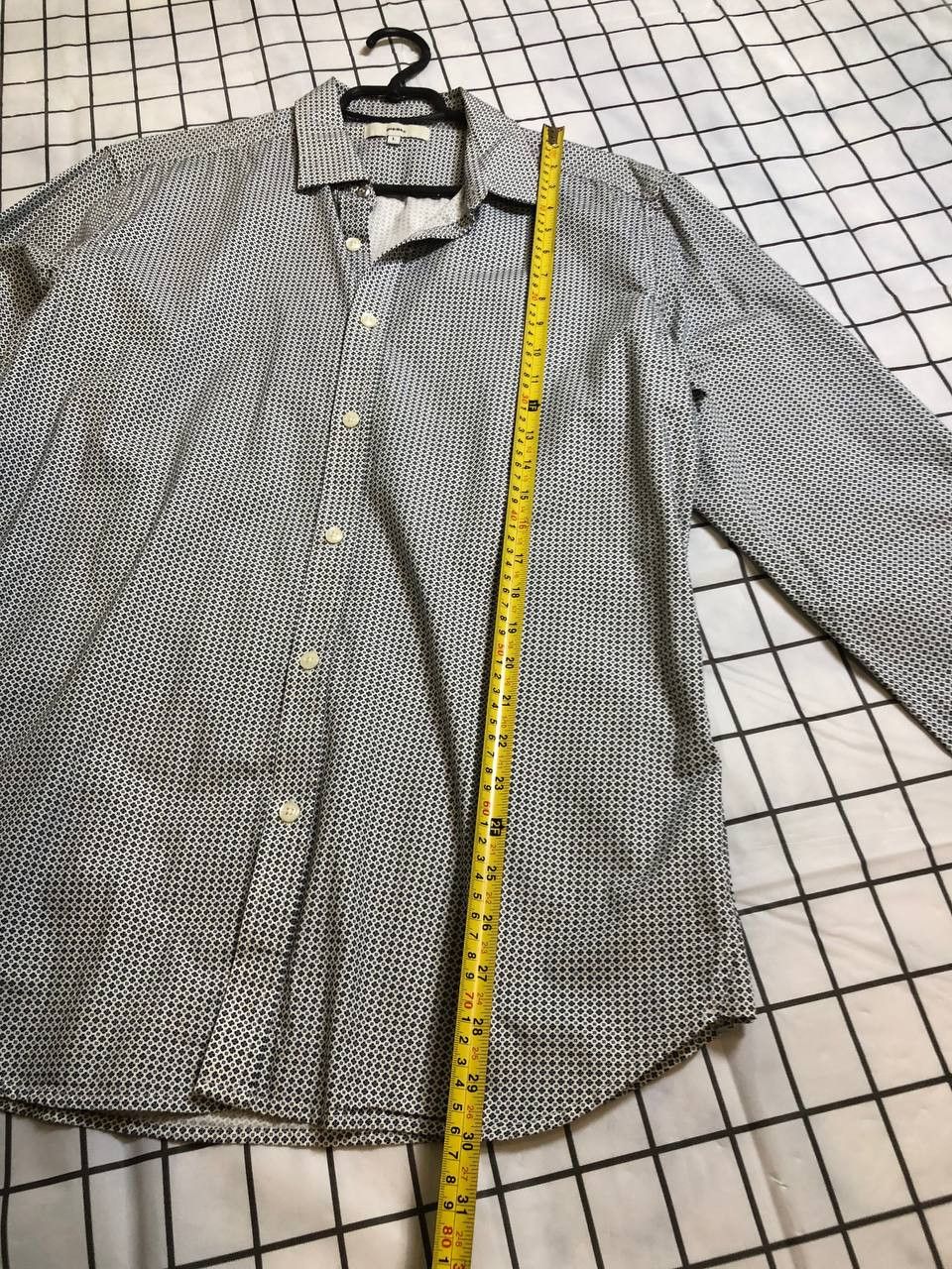 Diesel Diesel Pink Shirt Long sleeve White Check BNWT Size US L / EU 52-54 / 3 - 4 Thumbnail