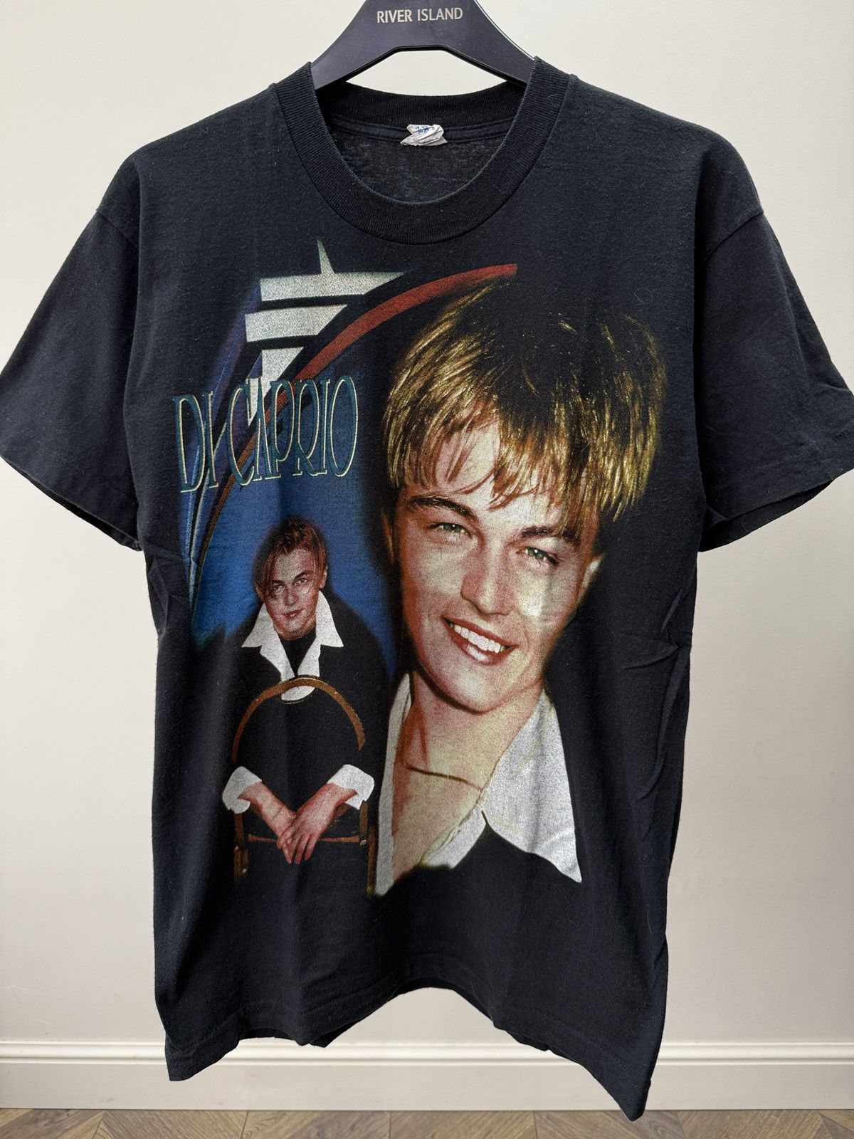 Other Vintage 90's Leonardo DiCaprio Parking Lot Portrait Tee Size US M / EU 48-50 / 2 - 4 Thumbnail