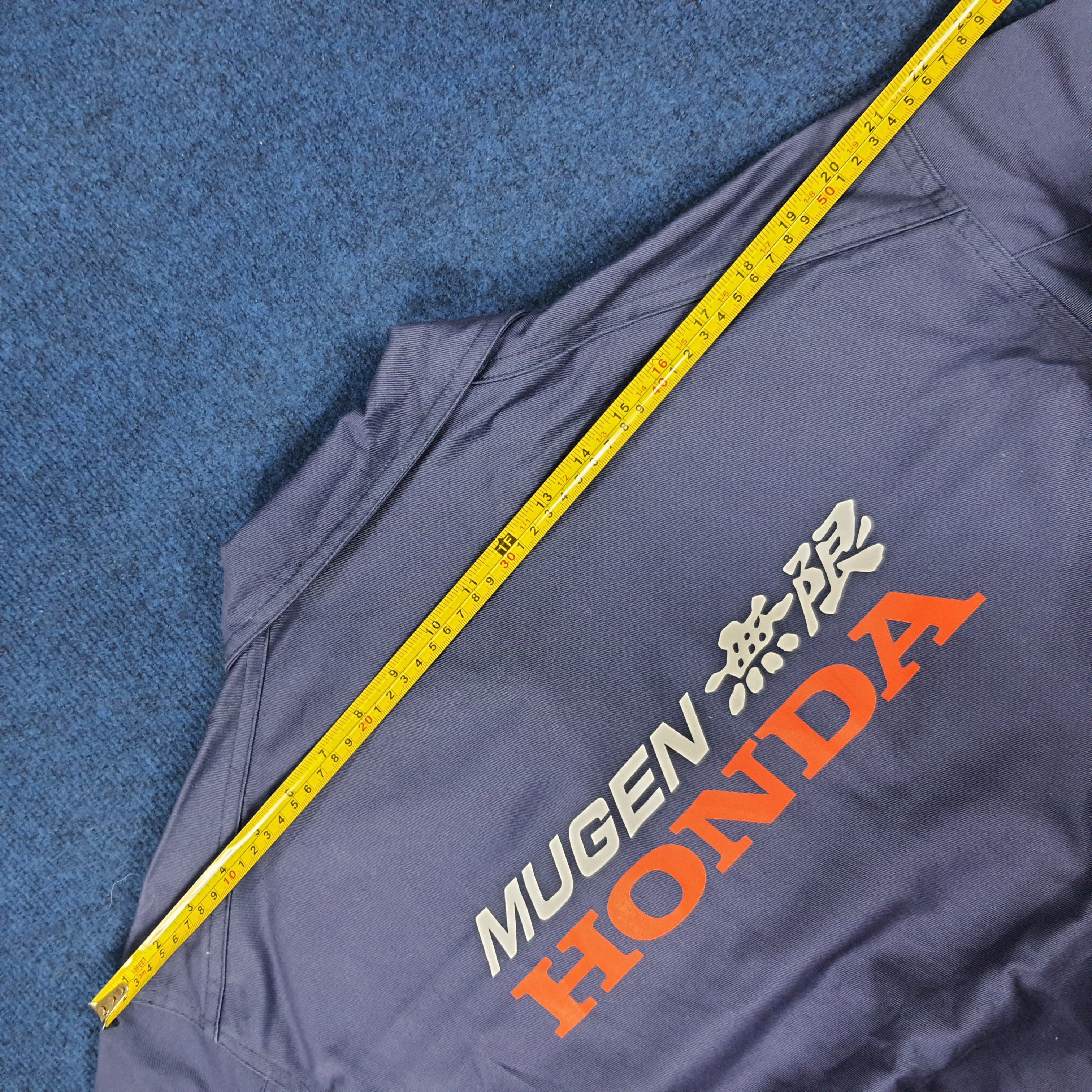 Japanese Brand × Vintage Vintage HONDA Mugen Japan Motorsports Jacket with Fan Holes Size US L / EU 52-54 / 3 - 11 Thumbnail