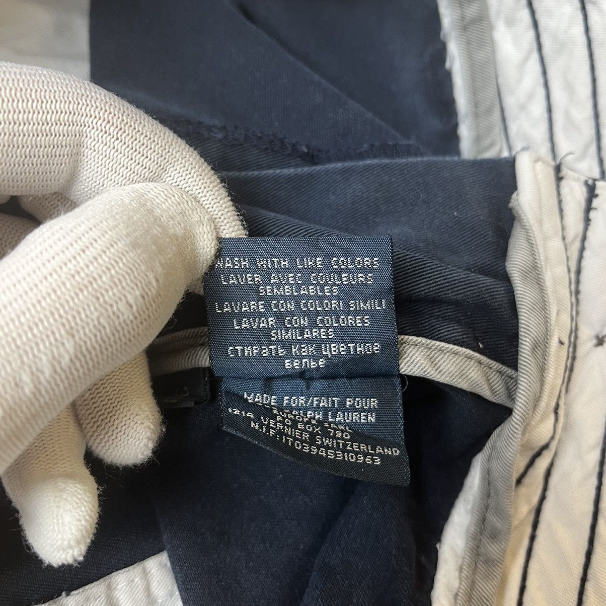 Polo Ralph Lauren × Ralph Lauren × Vintage Vintage Polo Ralph Lauren Baggy Cargo Shorts Size US 38 / EU 54 - 4 Thumbnail