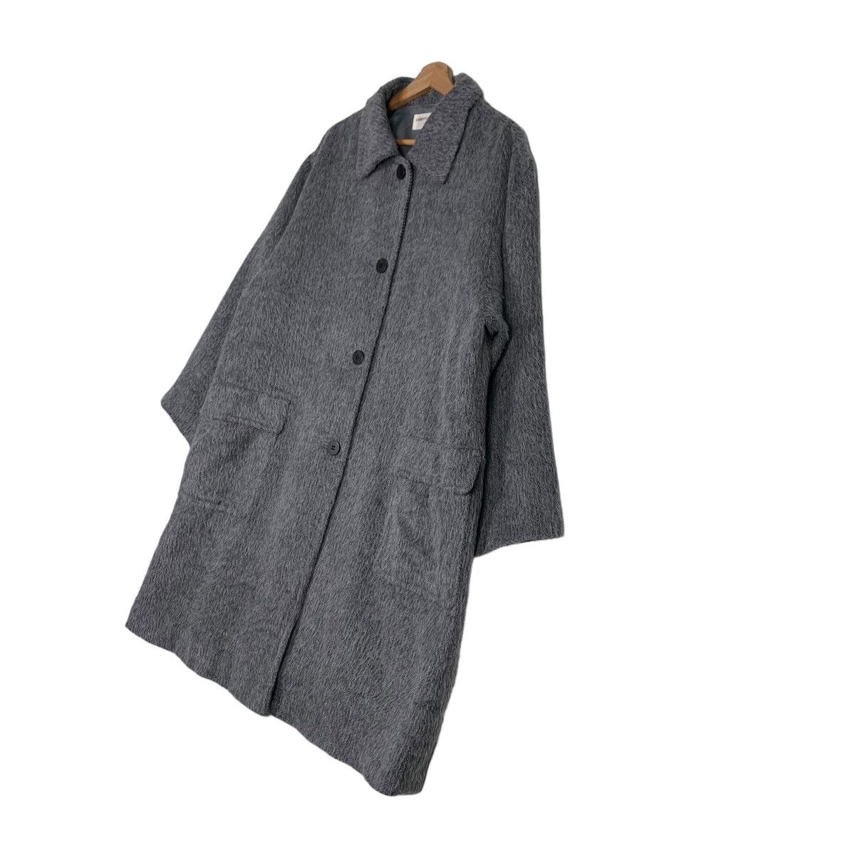 Japanese Brand CHRISTIAN AUJARD Liberte Mohair Long Coat #0083-C5 Size US L / EU 52-54 / 3 - 2 Thumbnail