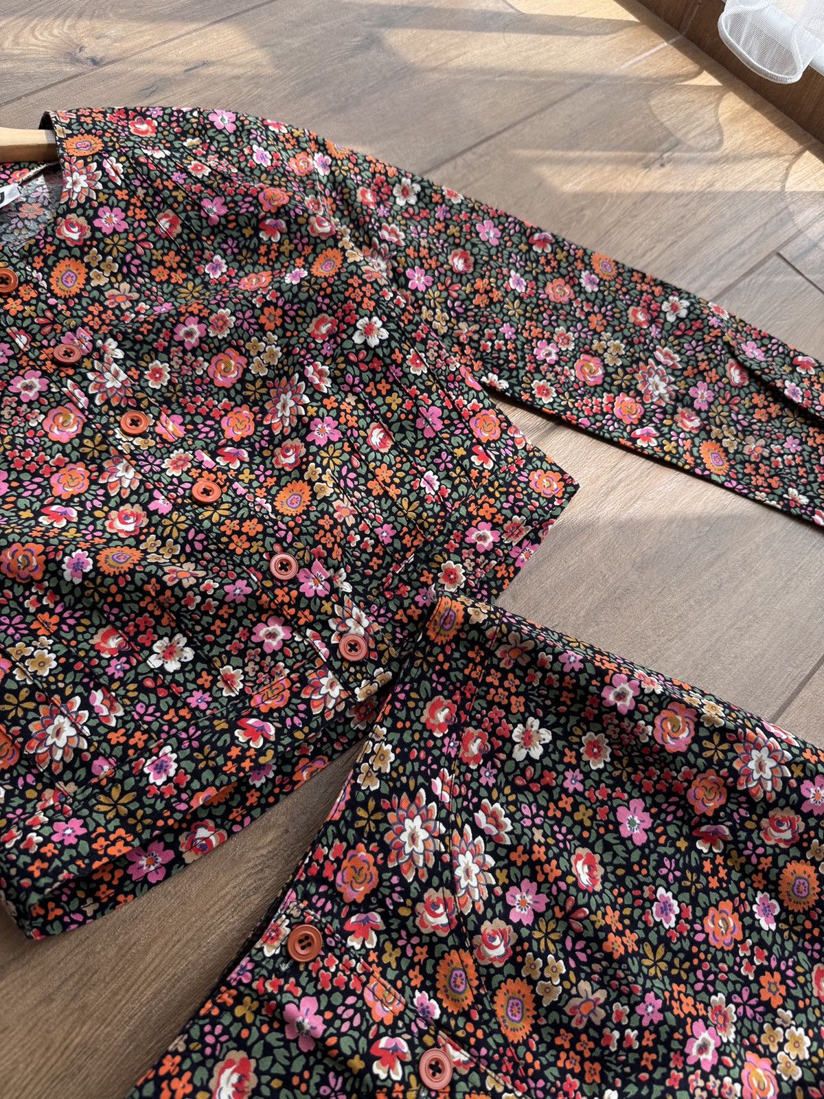 Japanese Brand × Vintage Vintage Billy Bonny Paris Floral Streetwear W' Skirt Suit Size 24" / US 00 / IT 34 - 5 Thumbnail