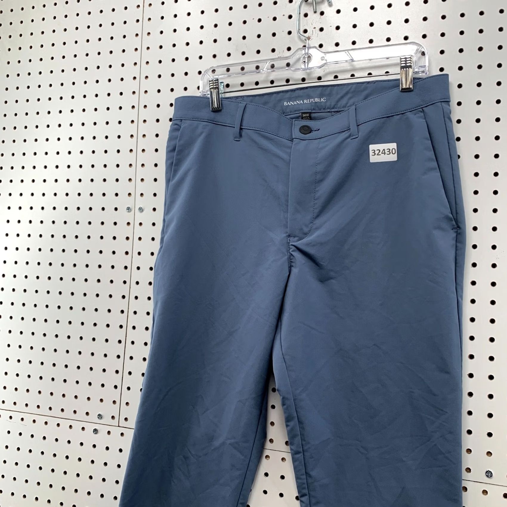 Banana Republic Banana Republic Chino Pants Mens Size 34x32 Slim Blue Casual Business Shirt Pants? Size US 34 / EU 50 - 4 Thumbnail