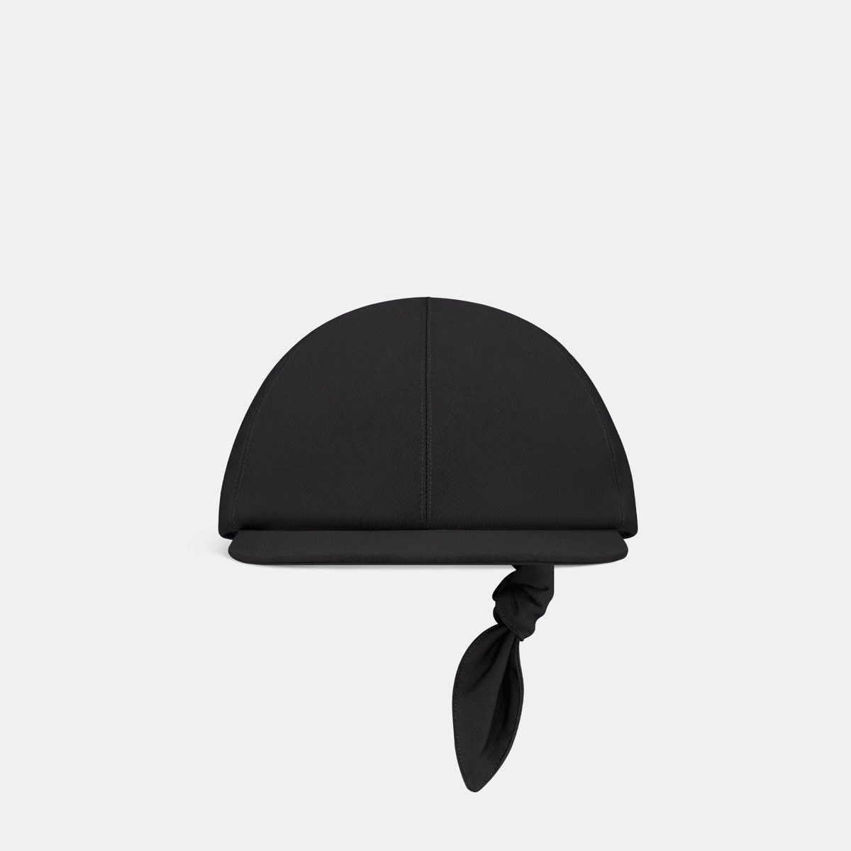 Dior o1bcso1str1224 Size:OS/ Baseball Cap with Tie in Black Size ONE SIZE - 1 Thumbnail