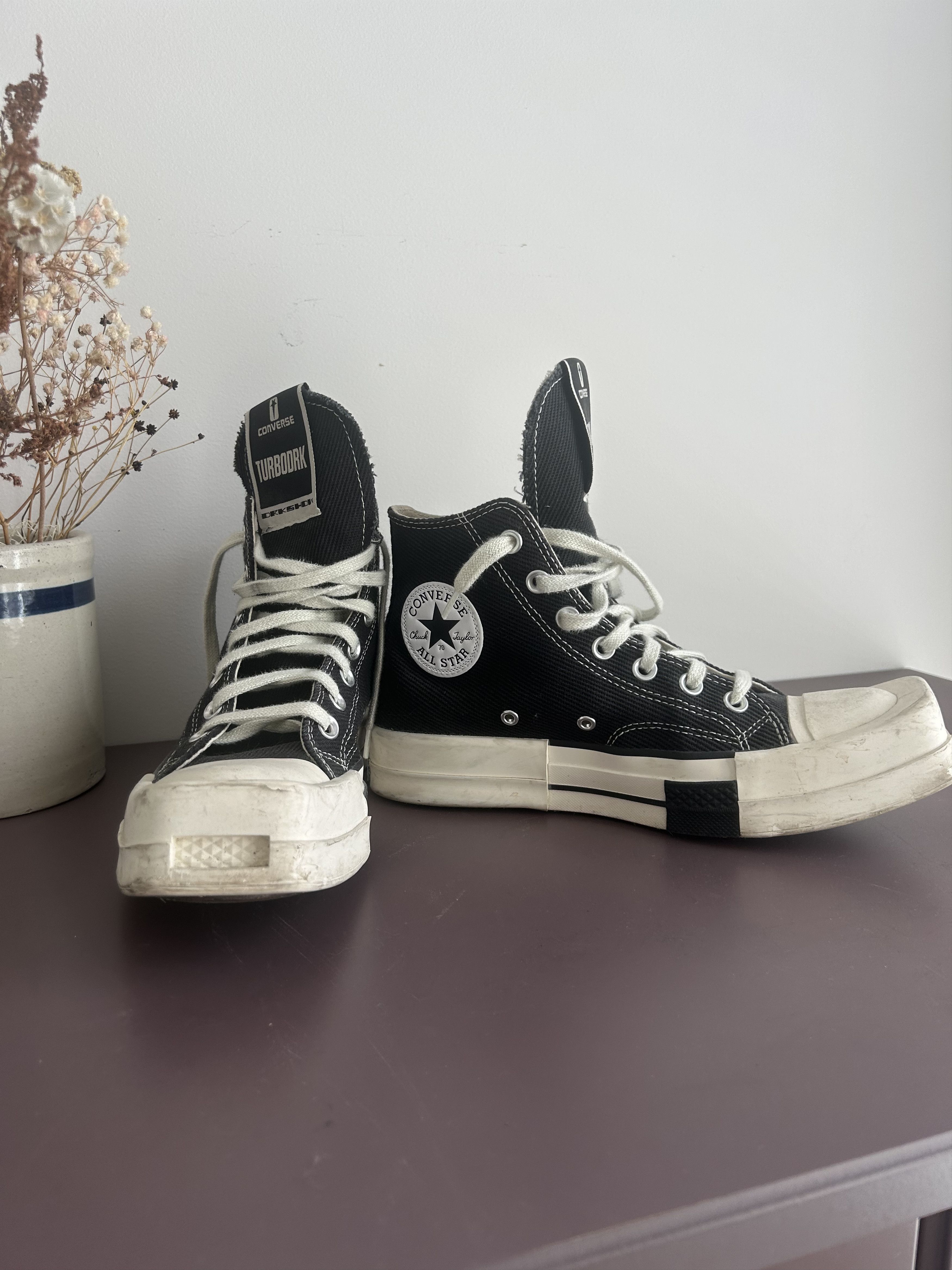 Converse Rick Owens converse Size US 6 / EU 39 - 6 Thumbnail