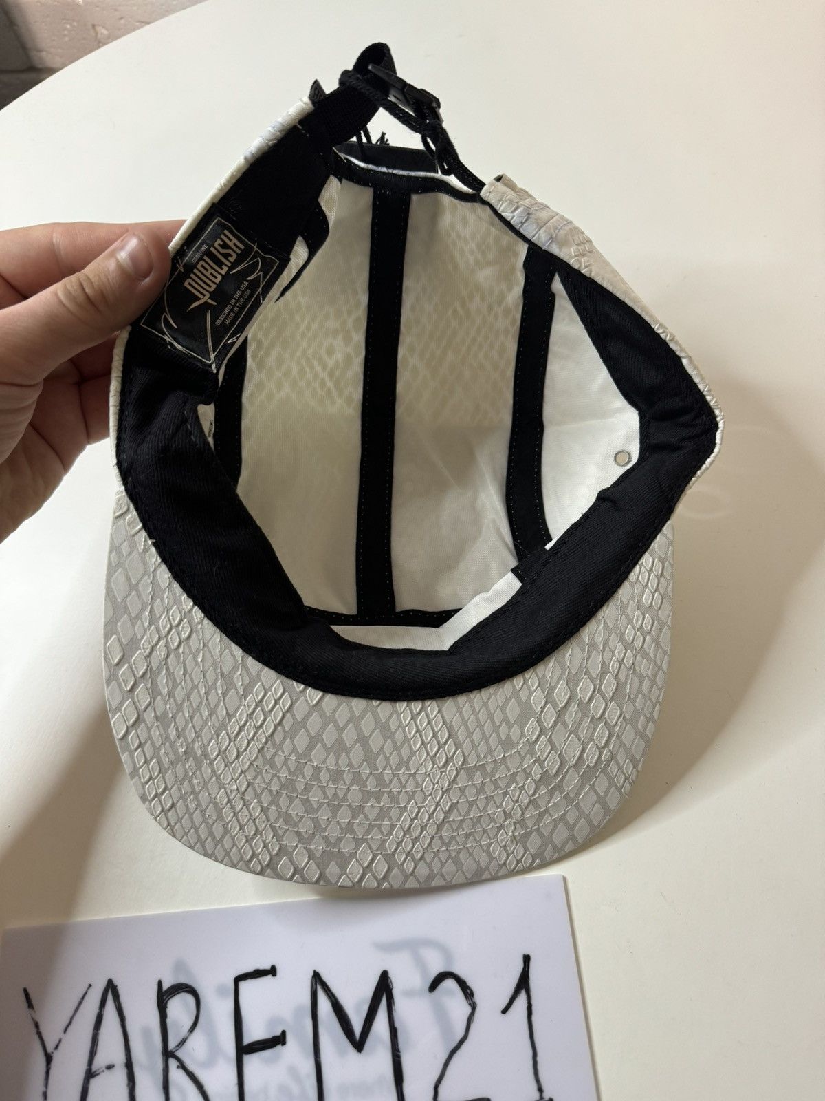 Publish Publish made in USA 5 panel cap hat Size ONE SIZE - 4 Thumbnail