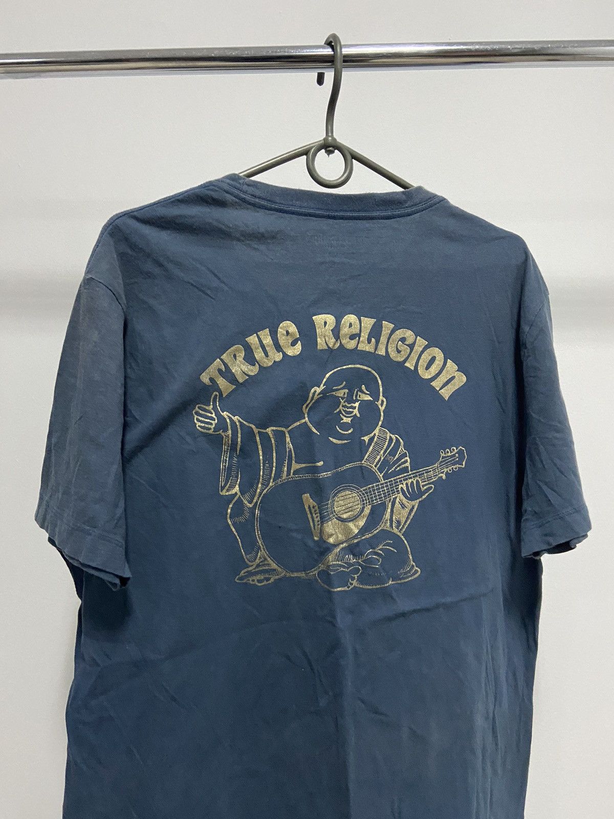 True Religion × Vintage True Religion T-shirt Vintage big Logo skate Y2K Size US L / EU 52-54 / 3 - 4 Thumbnail