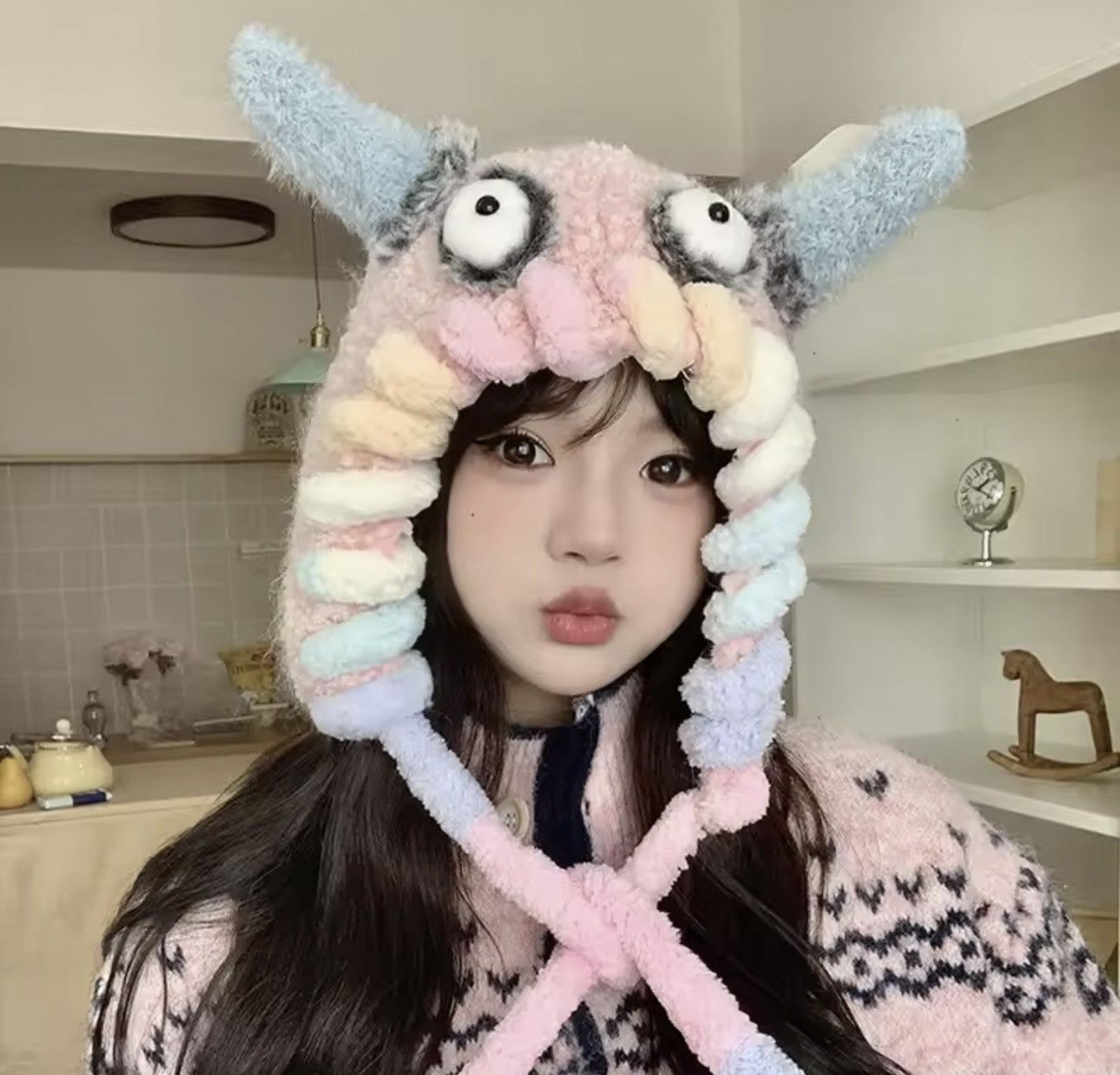 Japanese Brand Y2K CUte Monster Hats Size ONE SIZE - 3 Thumbnail