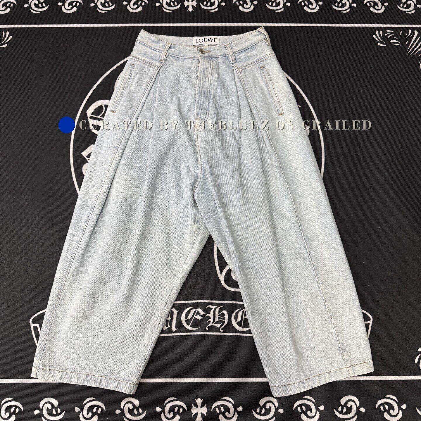 Loewe LOEWE Light Blue Wide-Leg Jeans Size 36" / US 14 / IT 50 - 1 Thumbnail