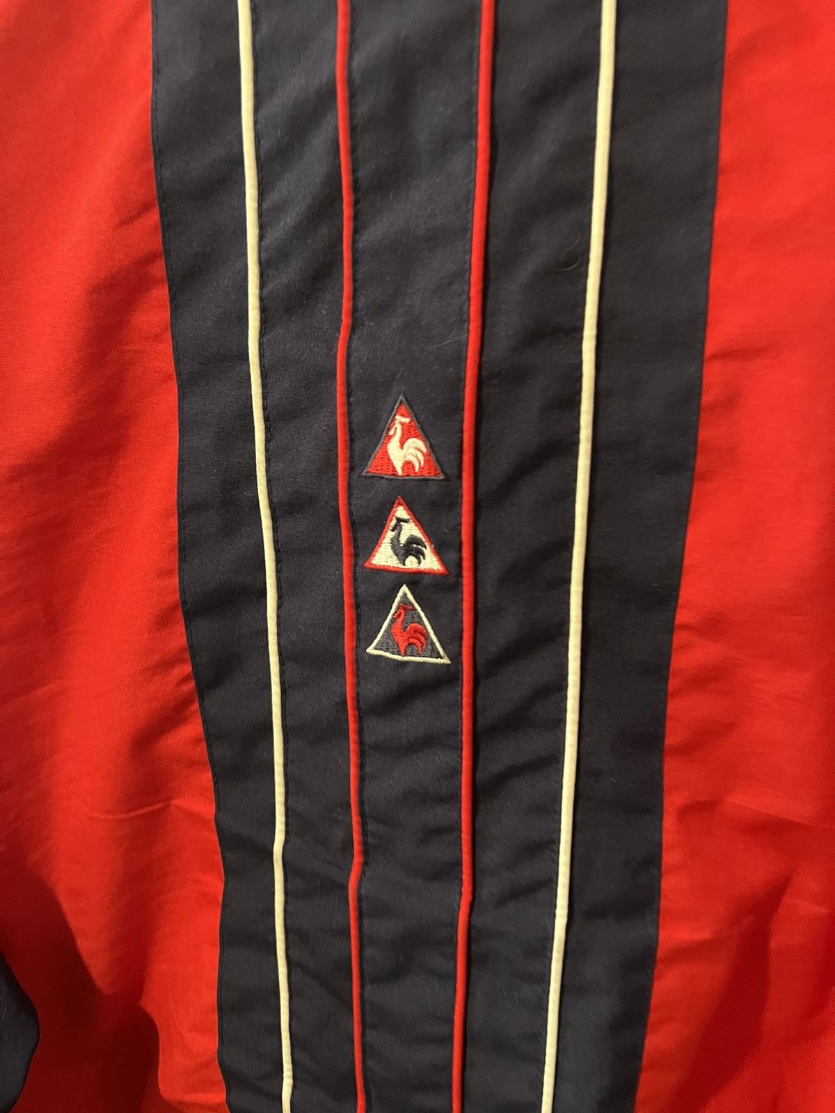 Le Coq Sportif × Vintage VINTAGE LE COQ SPORTIF NEYLON ZIP UP JACKET SIZE XL Y2K Size US XL / EU 56 / 4 - 5 Thumbnail