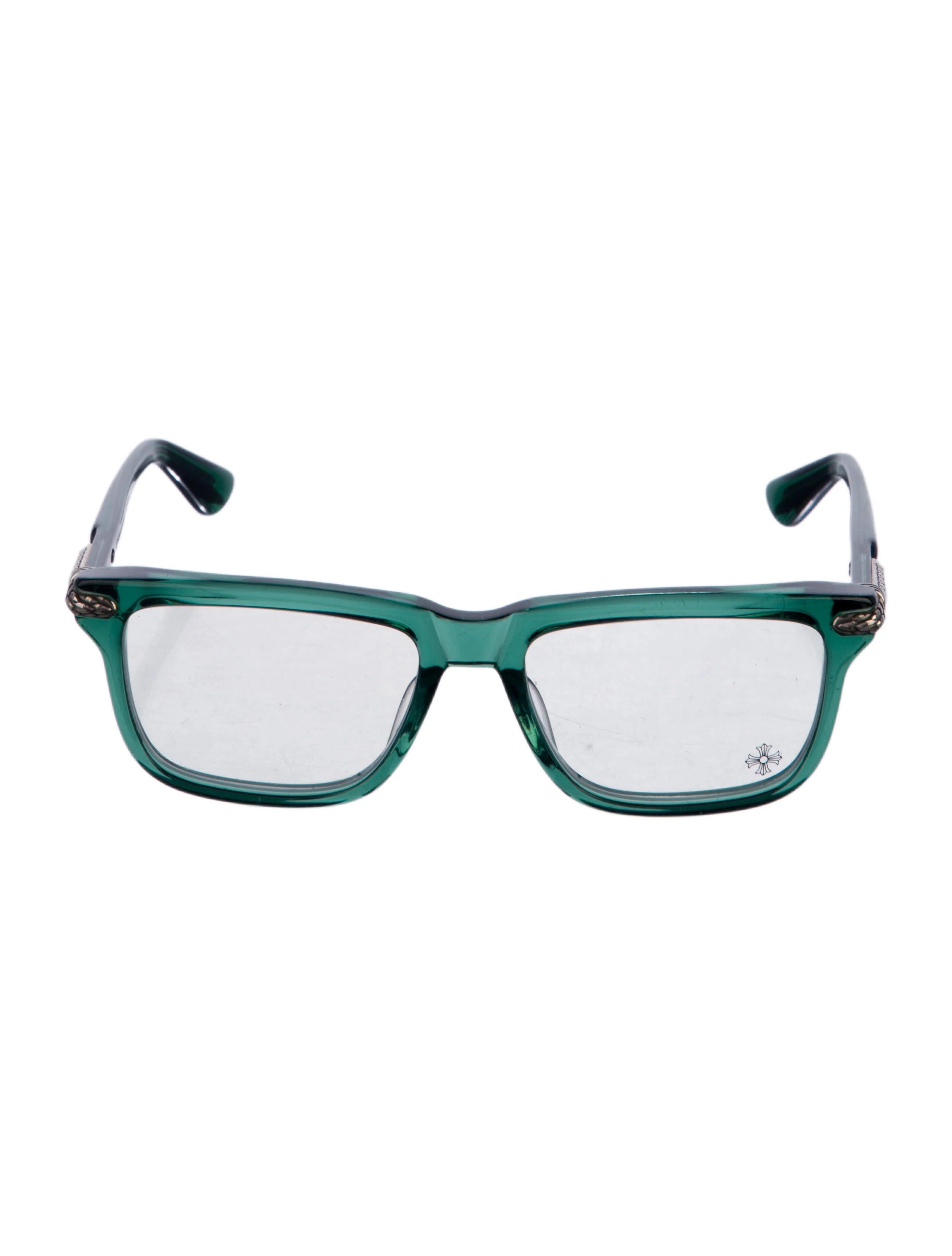 Little Dinger Glasses Green Frames - Like New