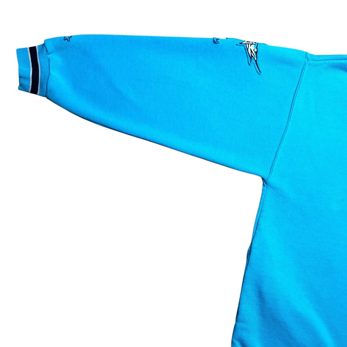 Starter Vintage 1990s MLB Florida Marlins Starter Tailsweep Hoodie Size US L / EU 52-54 / 3 - 10 Thumbnail