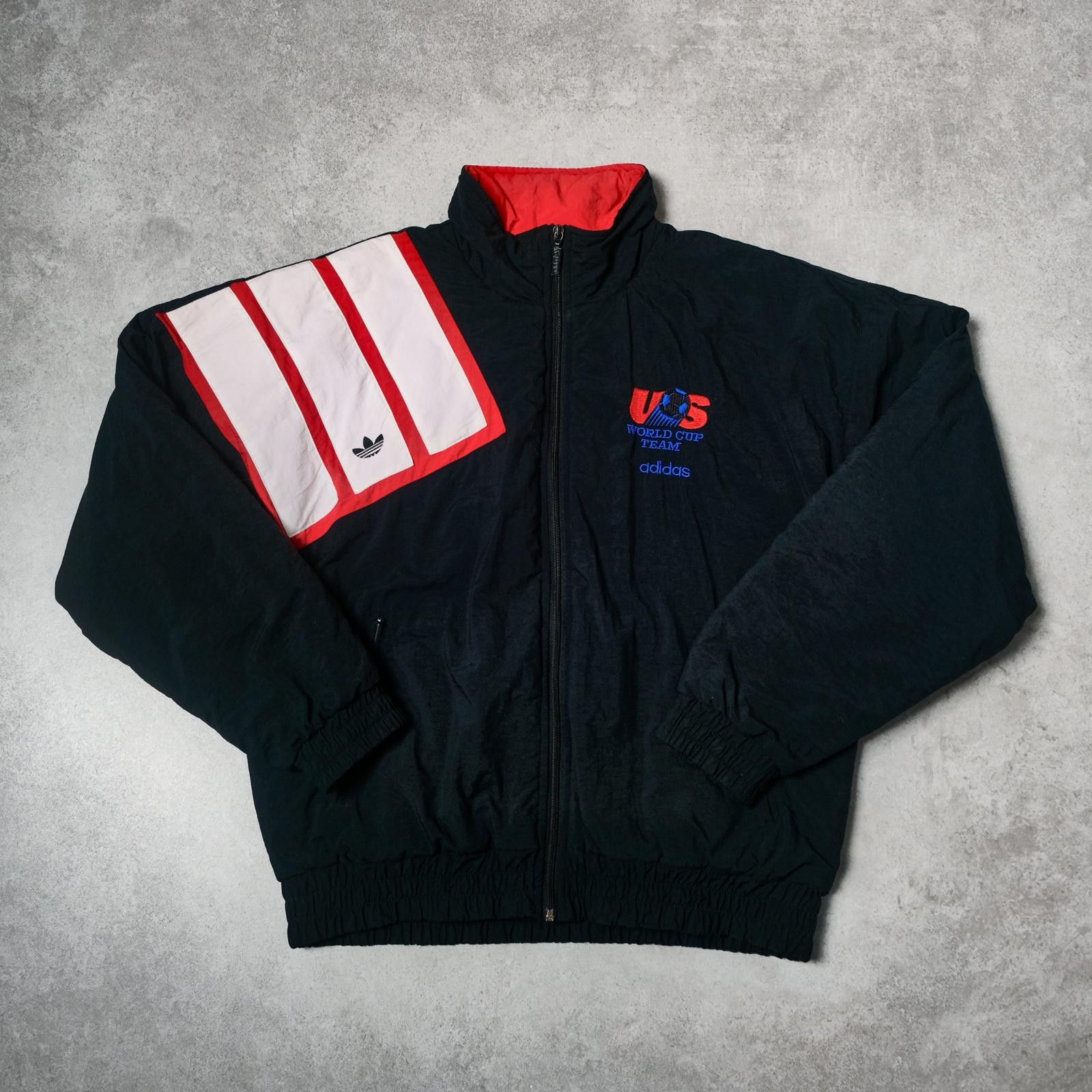 Nike 1992 USA Training Track Football Padded Jacket Adidas (XL) Size US XL / EU 56 / 4 - 1 Thumbnail