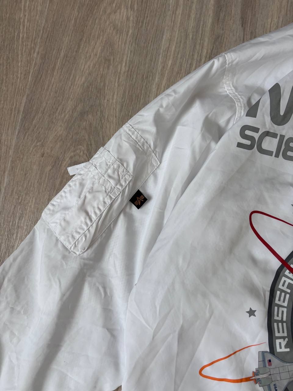 Alpha Industries Alpha Industries x NASA jacket y2k Size US M / EU 48-50 / 2 - 4 Thumbnail