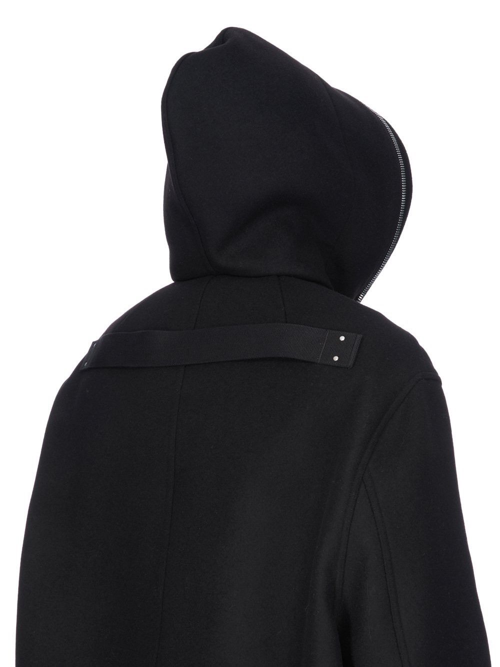 Rick Owens Rick Owens Black Concordians Virgin Wool Mac Coat Size US M / EU 48-50 / 2 - 8 Thumbnail