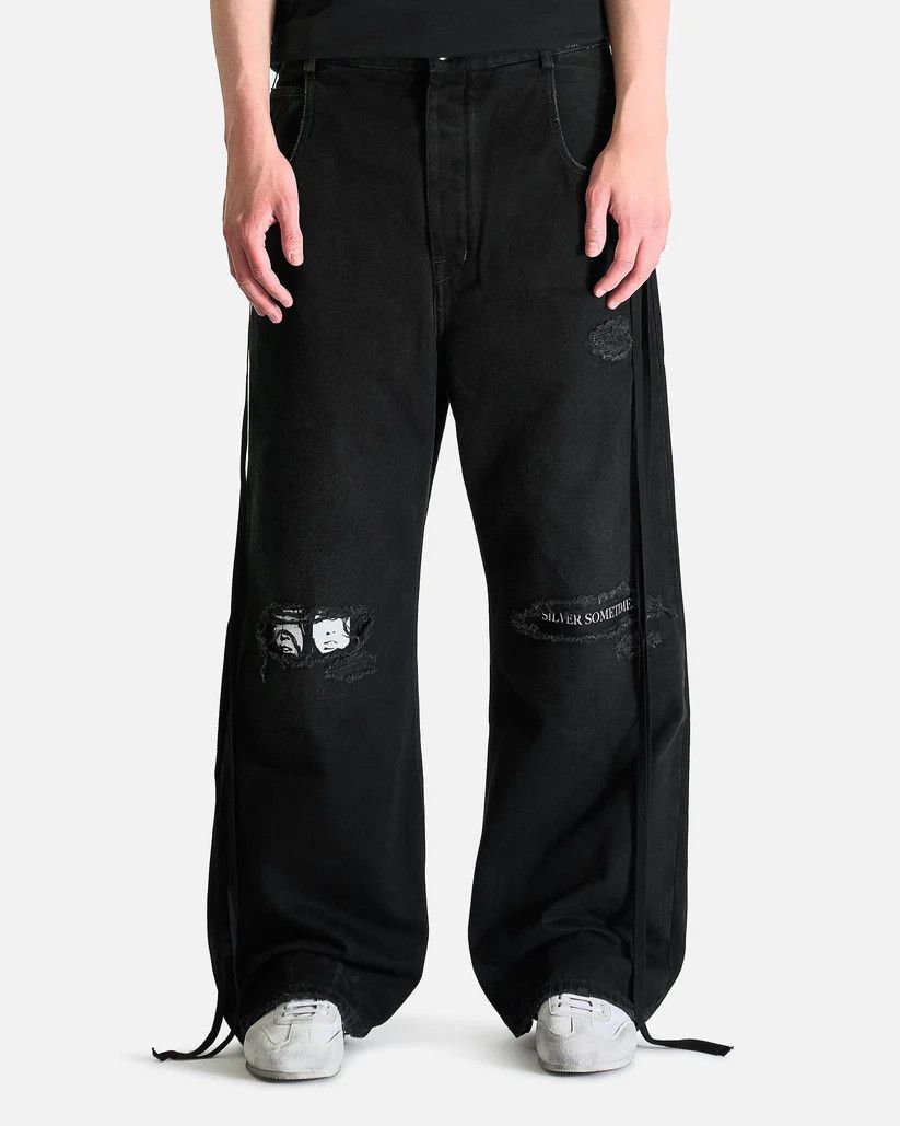 Ann Demeulemeester o1s1v1r1oon0825 5-Pockets High Comfort Trousers in Black Size US 30 / EU 46 - 1 Thumbnail