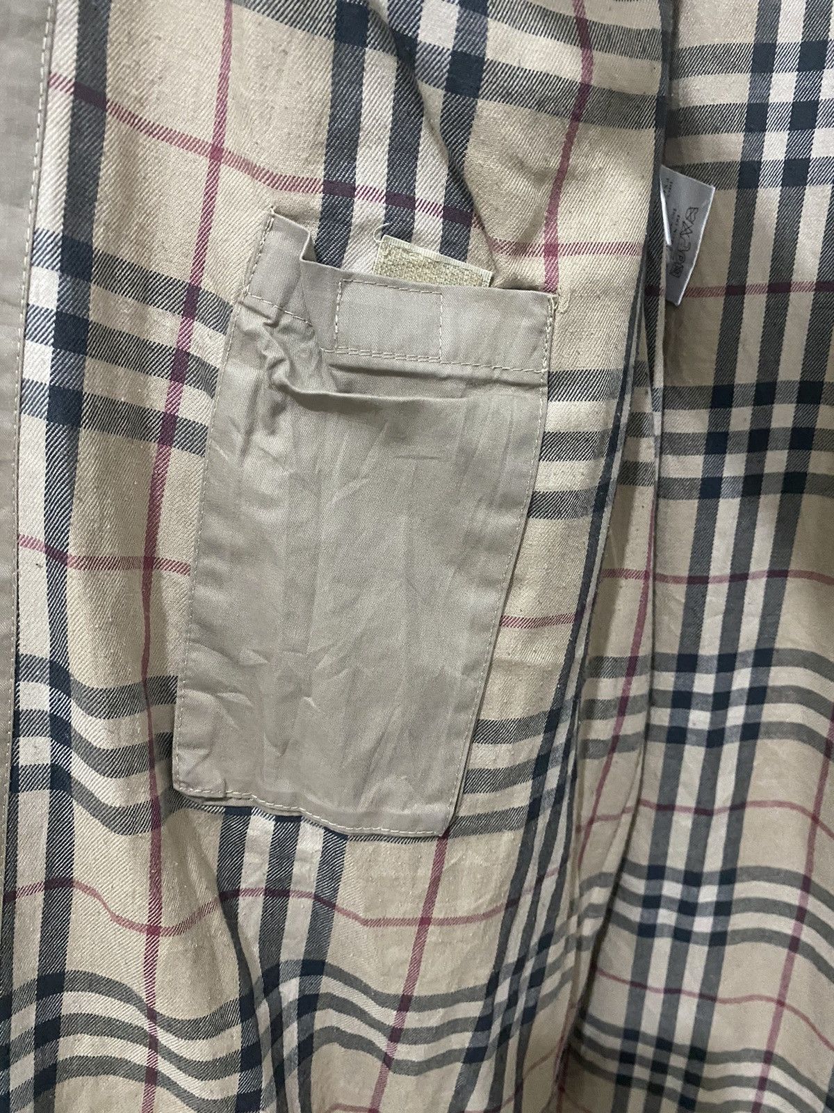 Burberry × Burberry Prorsum Vintage Burberry Trench Coat Nova Check Casual Jacket Size US L / EU 52-54 / 3 - 7 Thumbnail