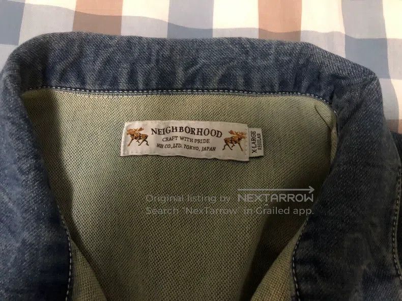 Neighborhood Neighborhood Denim Jacket Size US XL / EU 56 / 4 - 3 Thumbnail