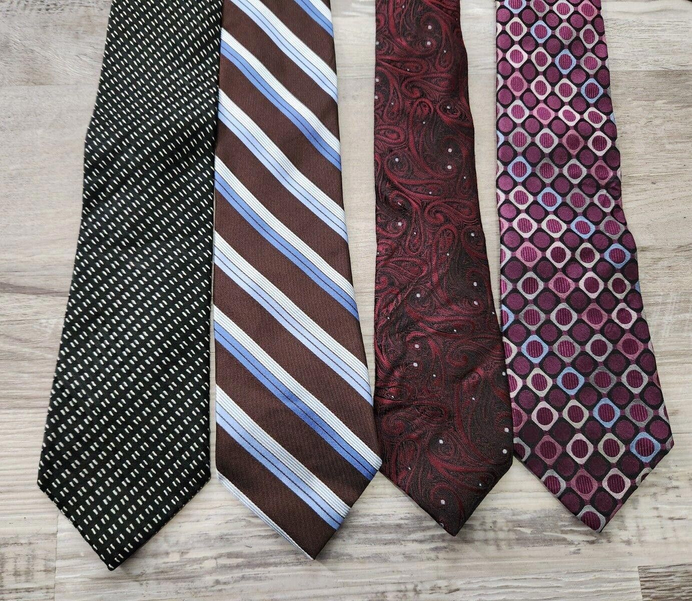 Michael Kors Mens Tie Lot Michael Kors, Chaps, Joseph Abboud Classic Size ONE SIZE - 1 Thumbnail