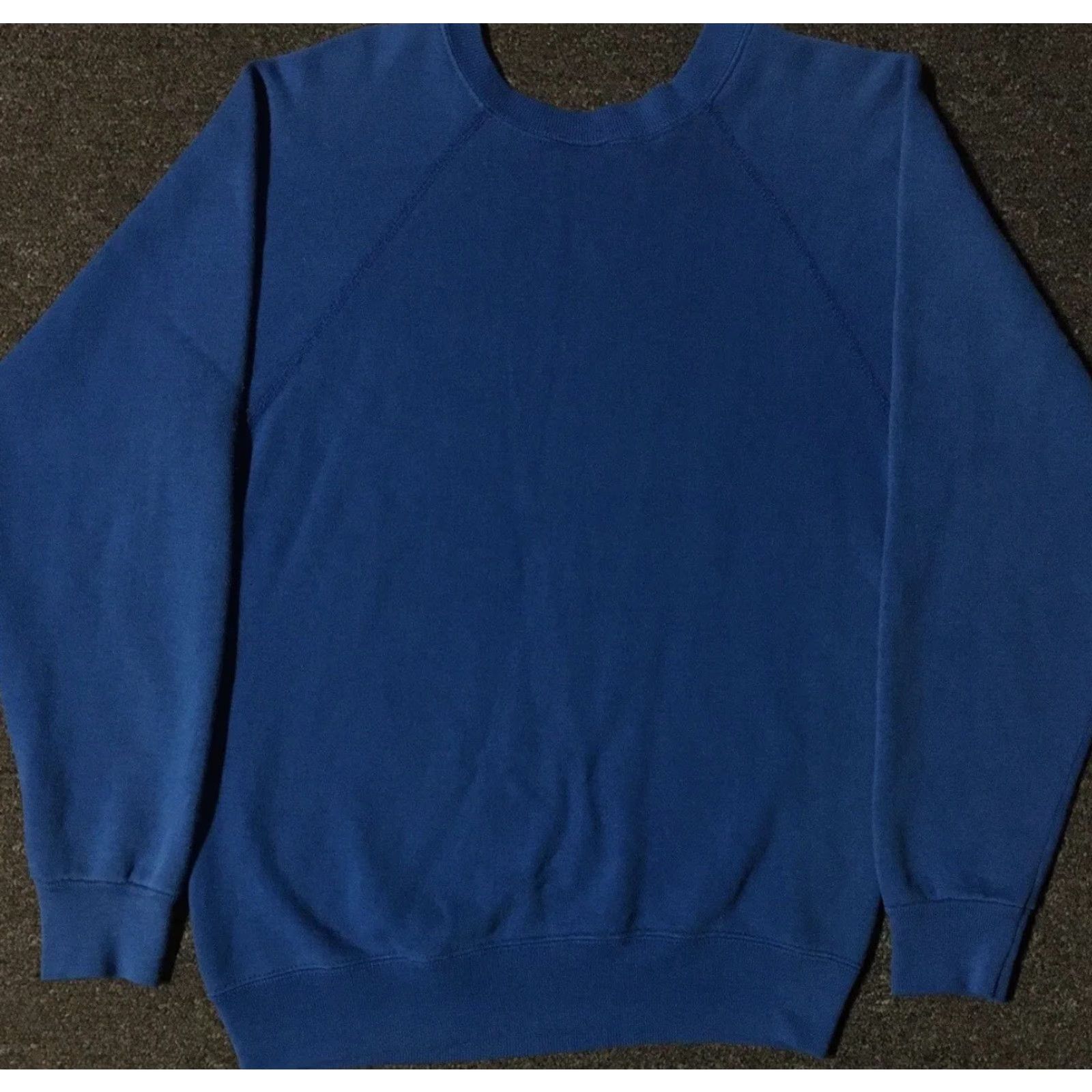 Tultex VINTAGE Tultex Sweatshirt S USA Track Hoodie Men Small Blue 80s Punk Grunge Surf Skate Biker 90s USA Size US S / EU 44-46 / 1 - 5 Thumbnail