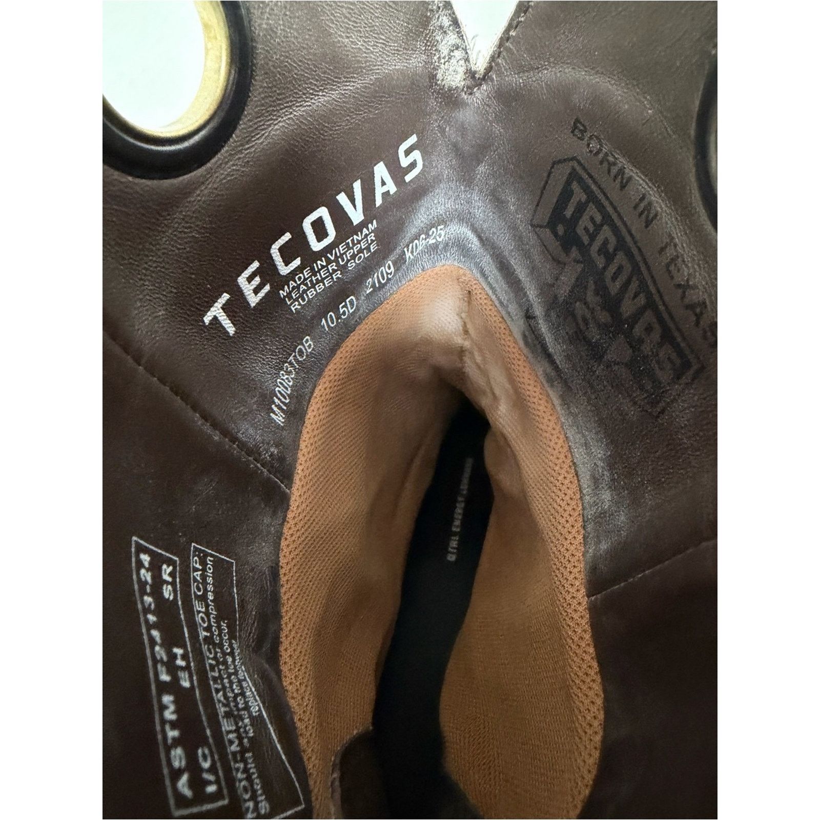 Tecovas Tecovas LongHaul Waterproof Composite Toe Work Boots 10.5D Size US 10.5 / EU 43-44 - 10 Thumbnail