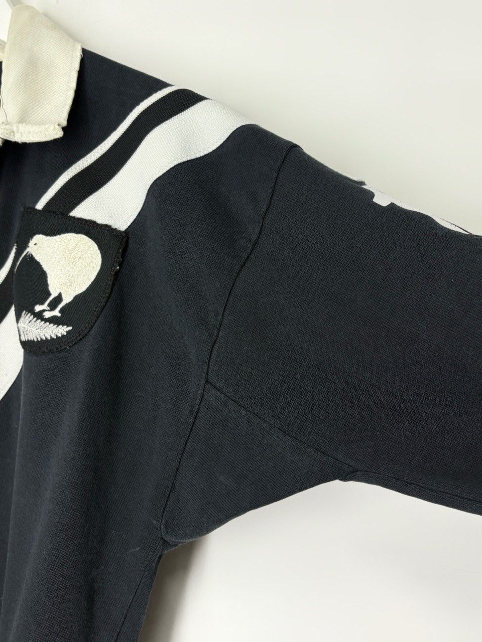Adidas 1980s New Zealand Adidas Kiwi Rugby Shirt Archive Match Worn Size US M / EU 48-50 / 2 - 13 Thumbnail