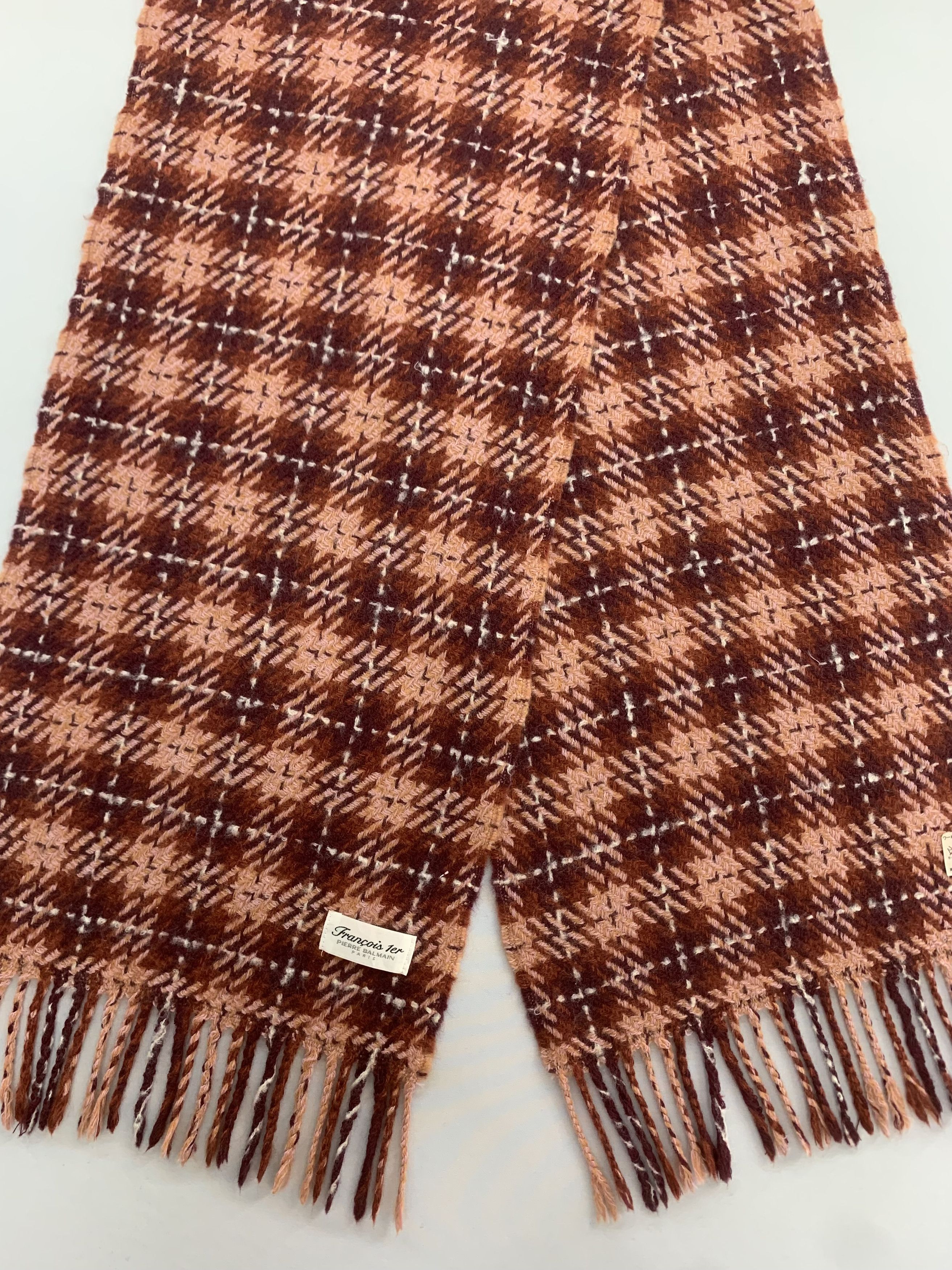 Pierre Balmain Pierre Balmain Scarf Wool Muffler Neck Wrap BL2067 Size ONE SIZE - 3 Thumbnail