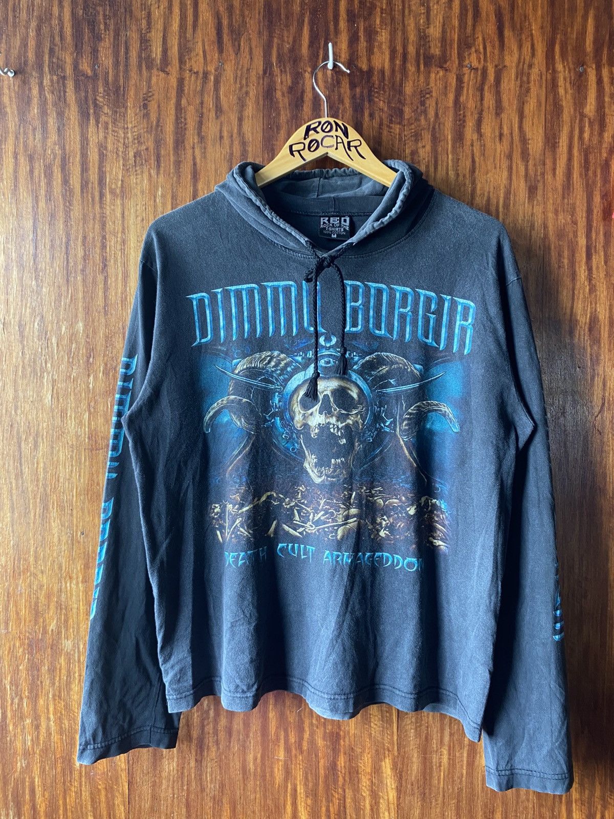 Band Tees VINTAGE DIMMU BORGIR HOODIE BLACK METAL Size US M / EU 48-50 / 2 - 1 Thumbnail
