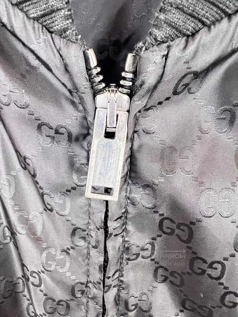 Gucci Gucci Dark pattern full-print hooded zipper jacket Size US M / EU 48-50 / 2 - 6 Thumbnail