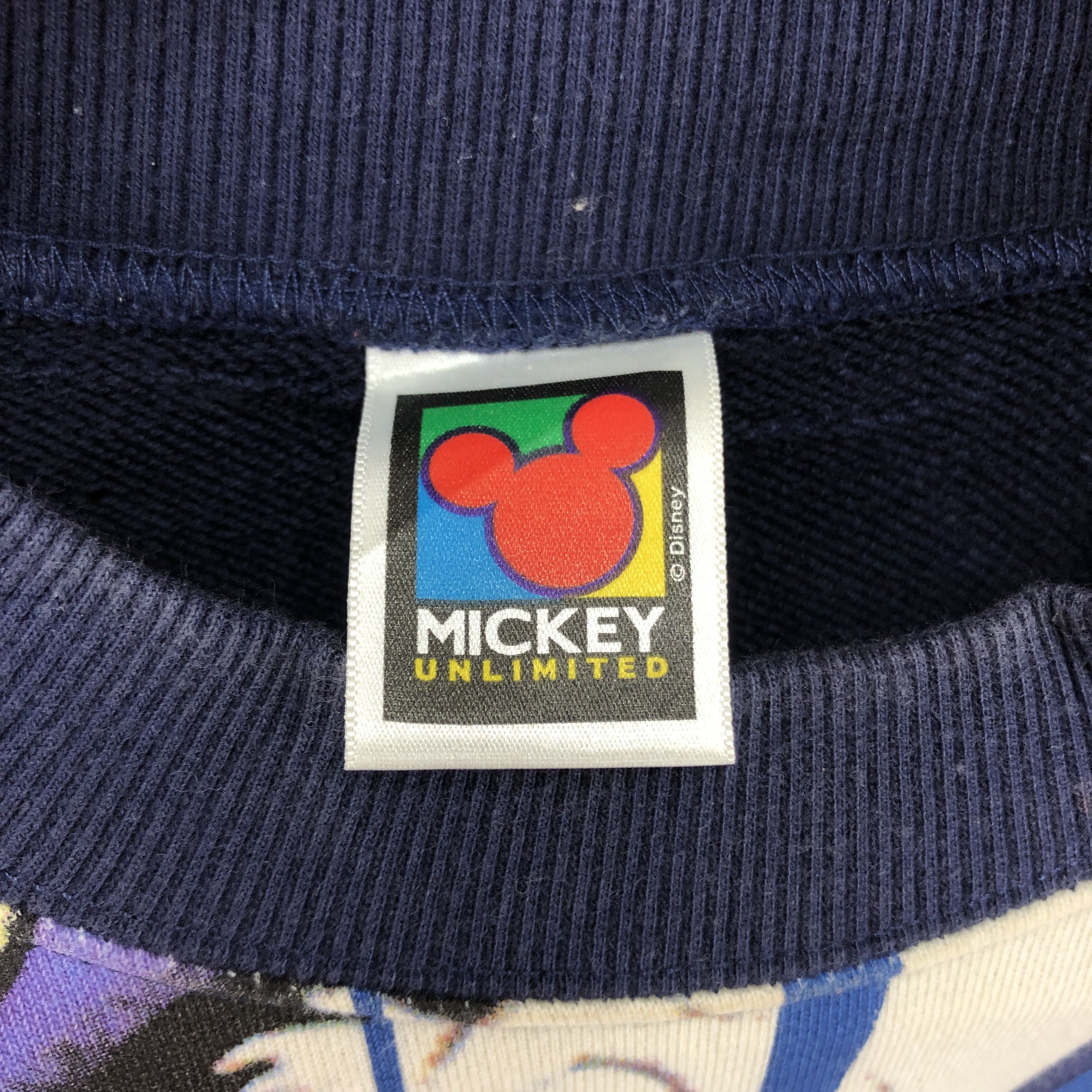 Disney Vintage MICKEY UNLIMITED Crew Neck Sweatshirt #0882/AF Size S / US 4 / IT 40 - 6 Thumbnail