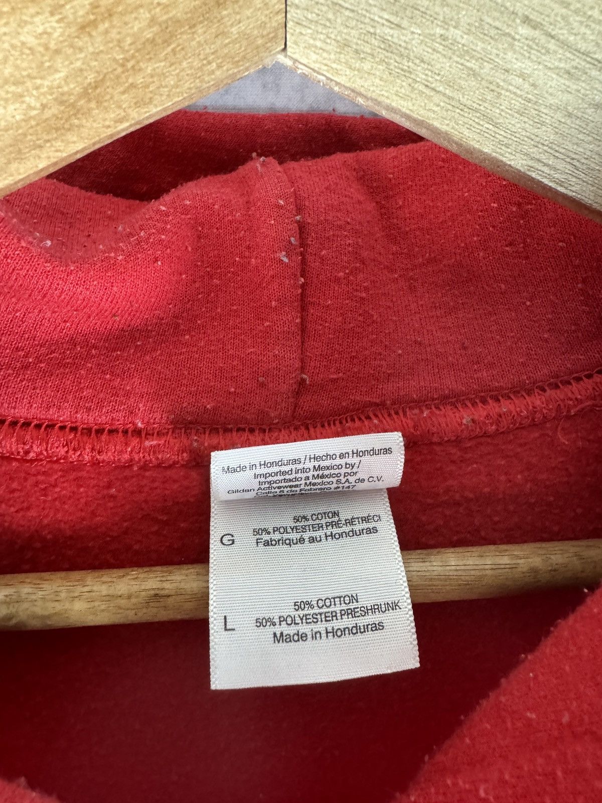 Russell Athletic Vintage Athletic Blaire Football Hoodie (L) Size US L / EU 52-54 / 3 - 4 Thumbnail