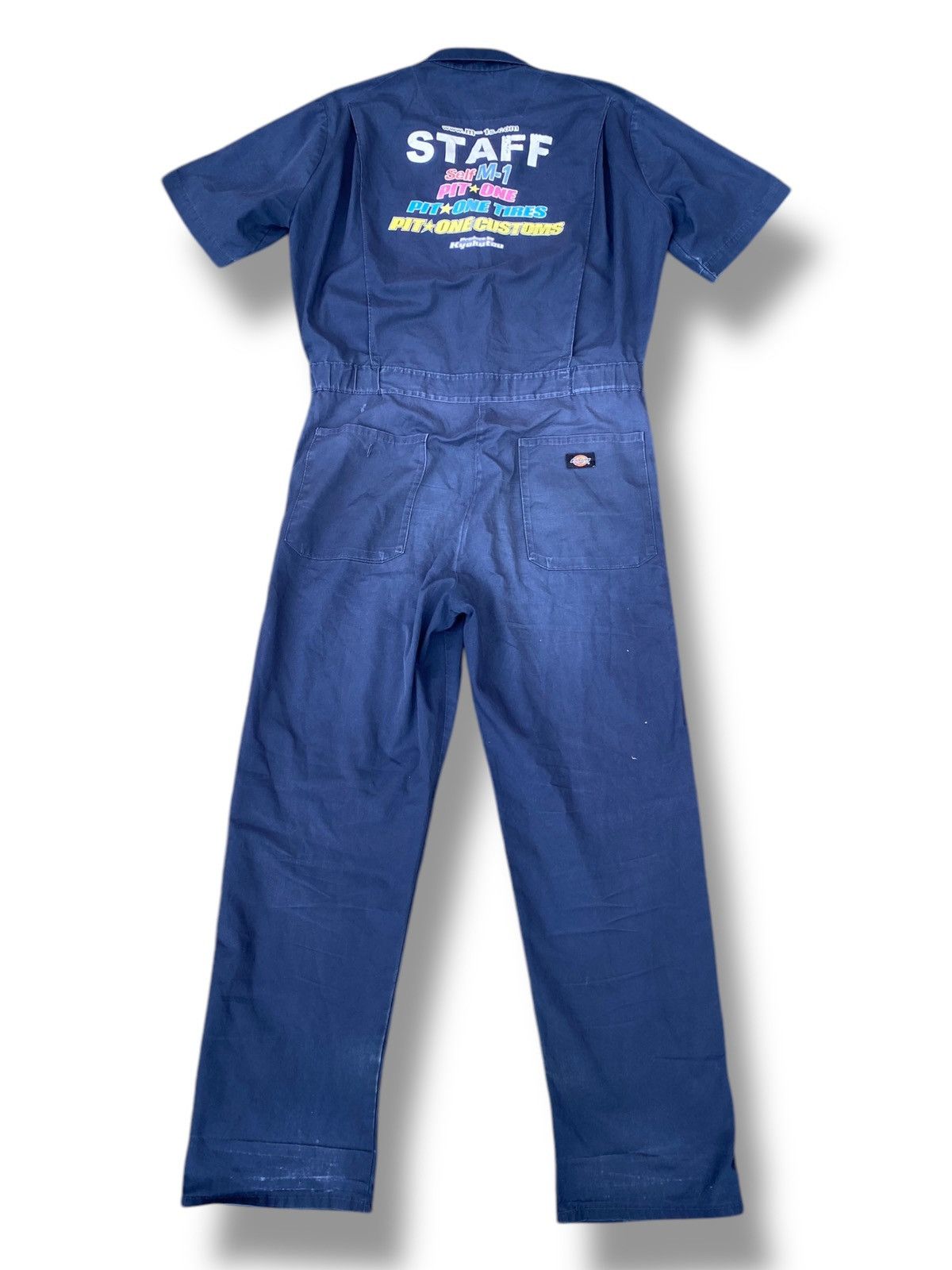 Dickies × Vintage Vintage Dickies Coverall Staff Pit One Customs Motorsport. Size US 36 / EU 52 - 2 Thumbnail