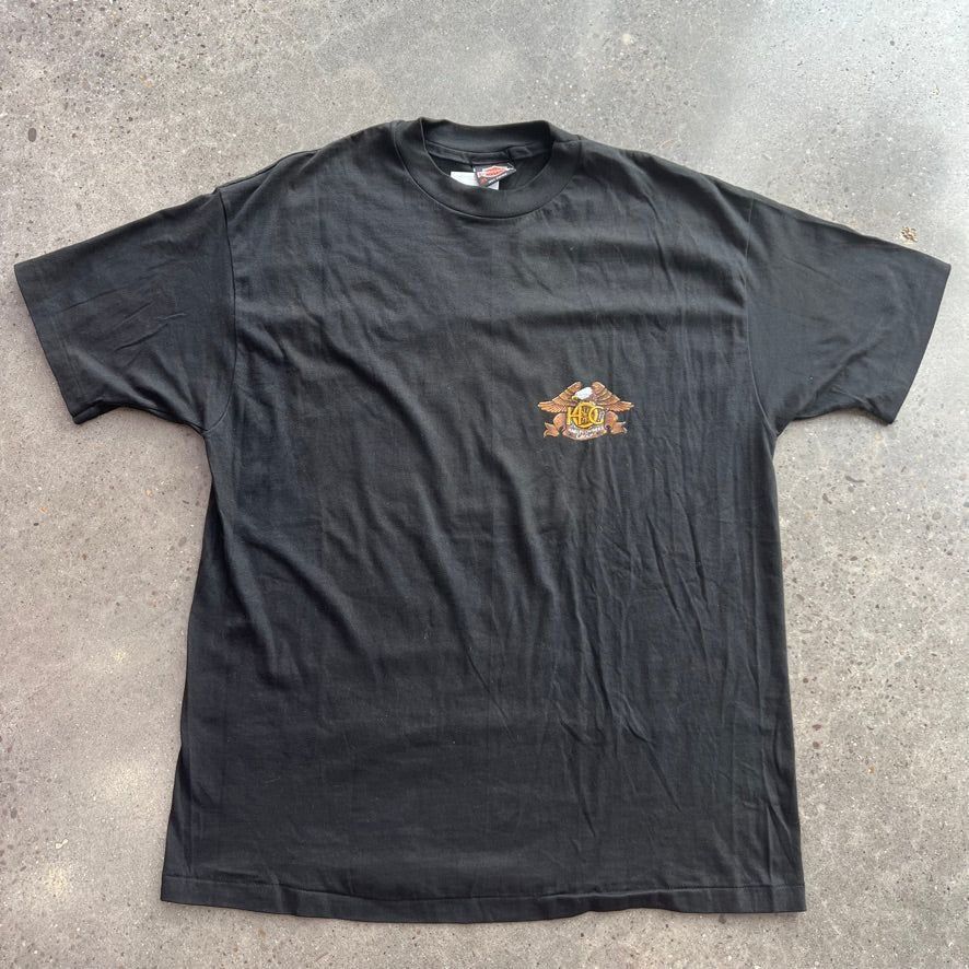 Harley Davidson × Vintage Vintage 90s Harley Davidson Owners Group Tee Size US XL / EU 56 / 4 - 2 Thumbnail