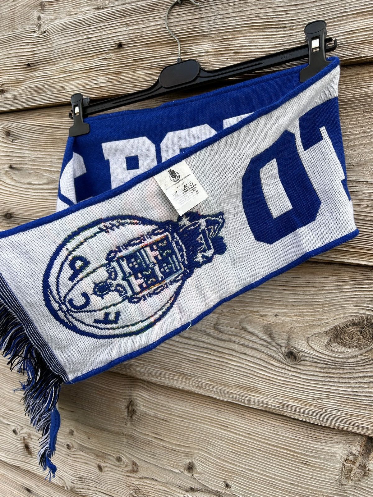 Vintage Vintage FC Porto FCP Fanwear Soccer Football Scarf Size ONE SIZE - 4 Thumbnail