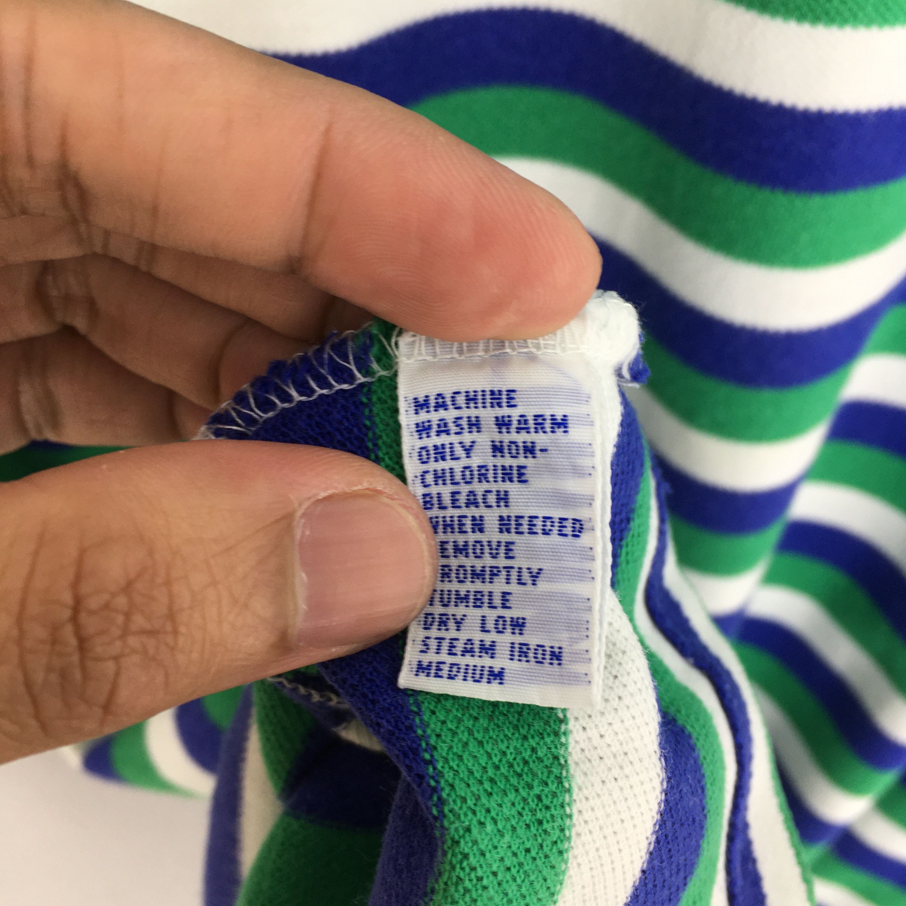 Polo Ralph Lauren Vintage 90s Polo Ralph Lauren Usa Polo Stripes T shirt Large Size US L / EU 52-54 / 3 - 6 Thumbnail